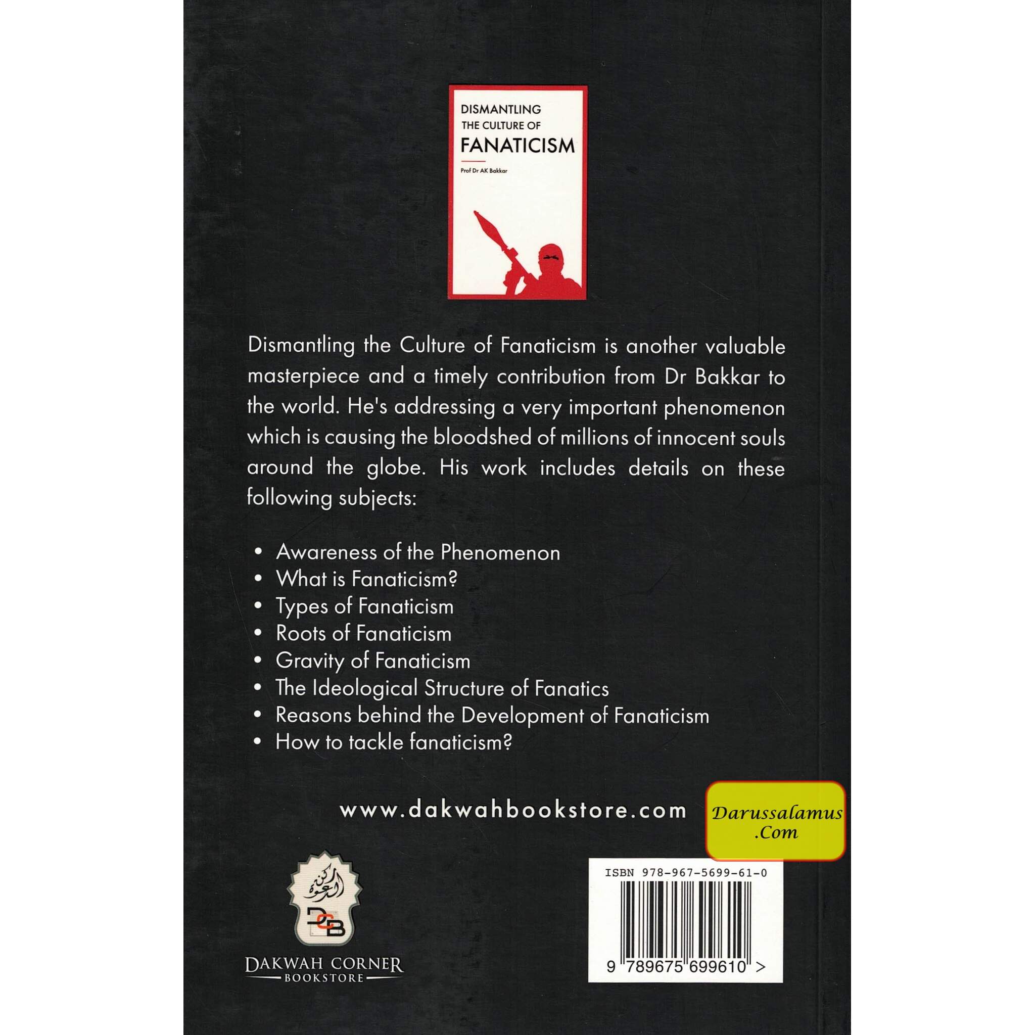 Dismantling the Culture of Fanaticism By Prof Dr. AK Bakkar、mySite、topwebapps