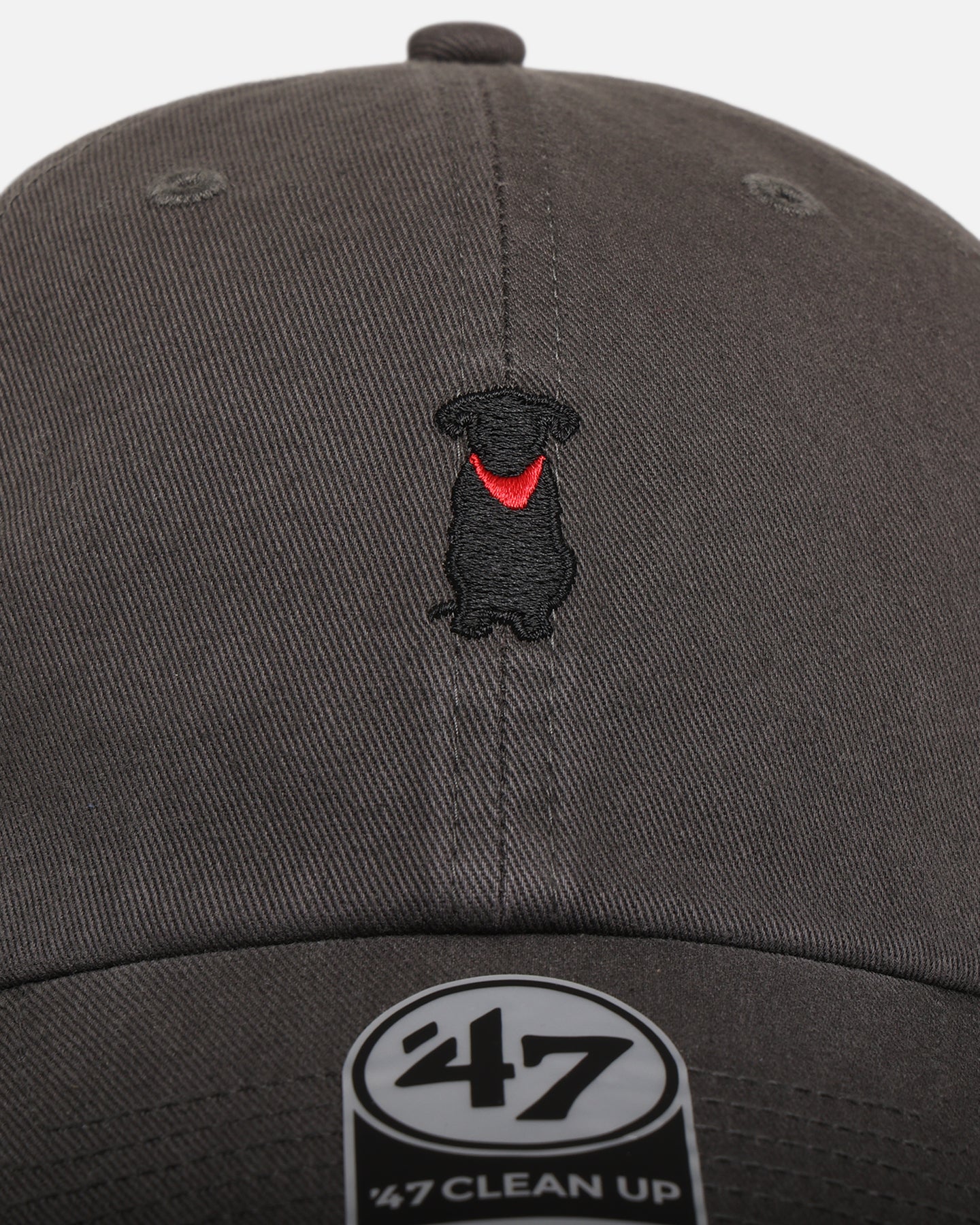 47 Brand Black Labrador 'Dog Collection' 47 Clean Up Strapback Charcoal、mySite、zt4zffjzw