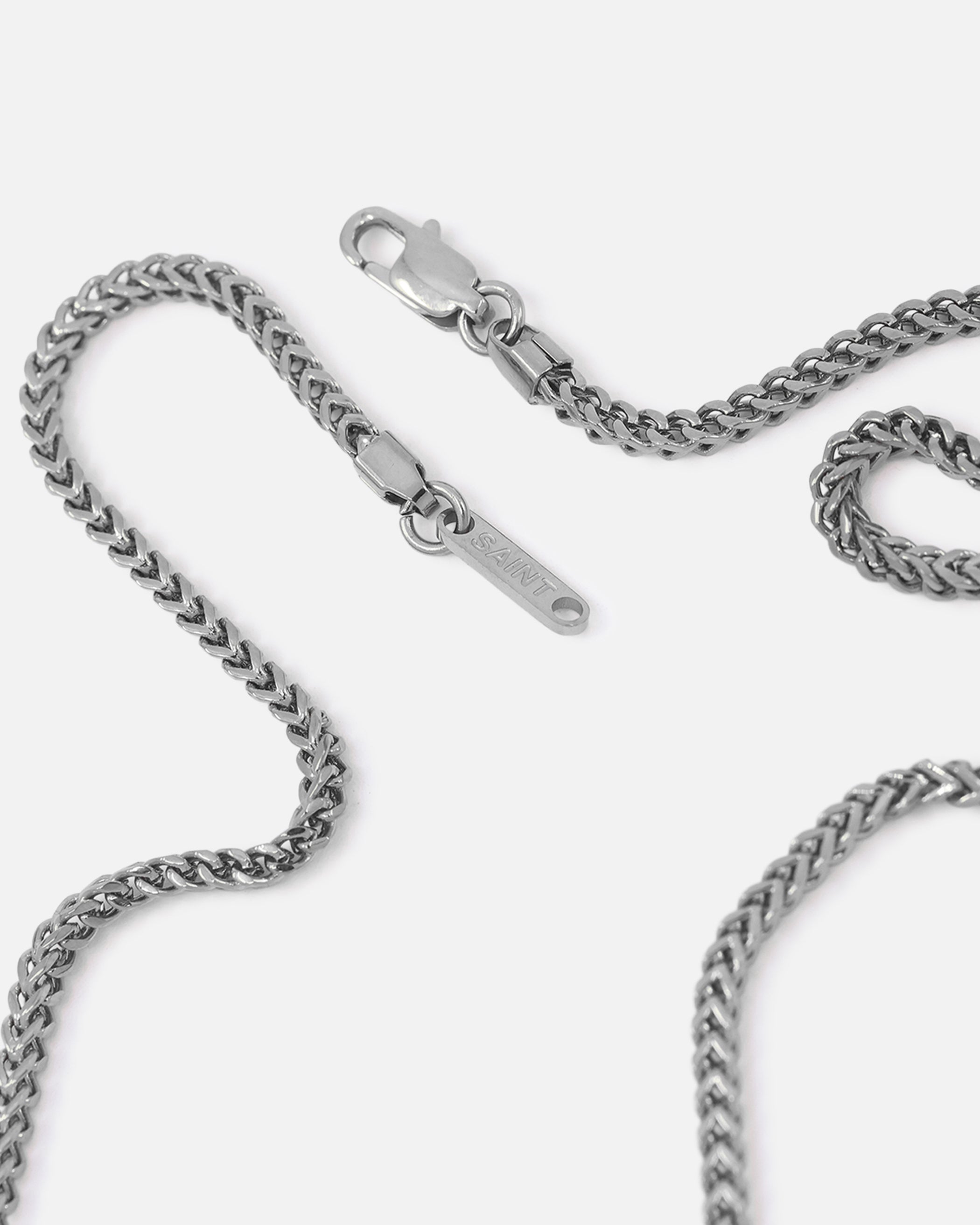 Saint Morta Dagger Franco Necklace White Gold、mySite、zt4zffjzw