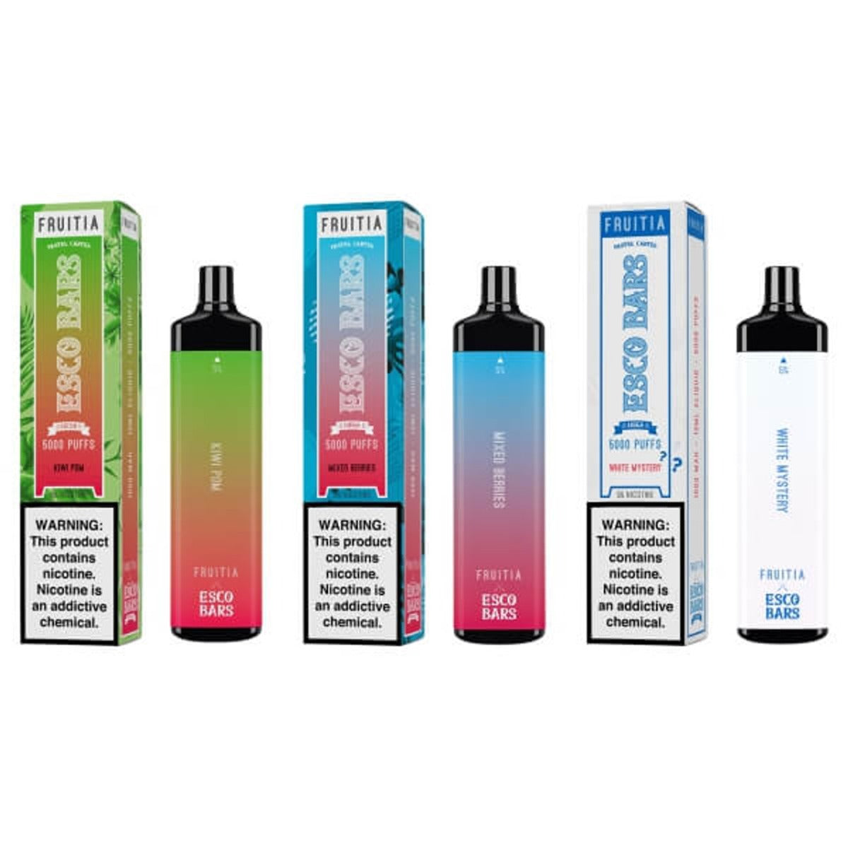 Fruitia X Esco Bars Mesh 5000 Puffs Disposable、mySite、zt4zffjzw