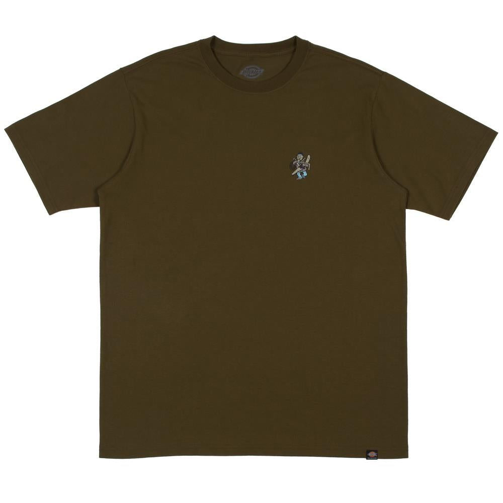  Dickies Scott City T-Shirt - Dark Olive、mySite、merchandisen
