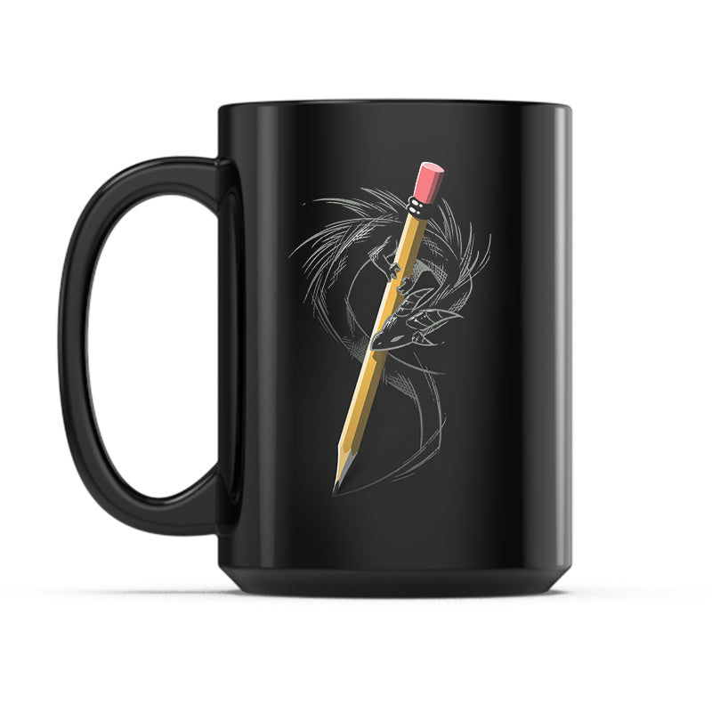 Sketchbook Dragon Mug、mySite、lovesweatpilates