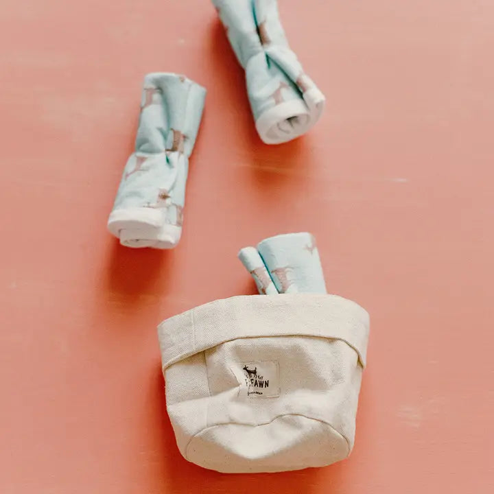 Doe a Deer Burp Cloth (3 set)、mySite、garagedoors4me