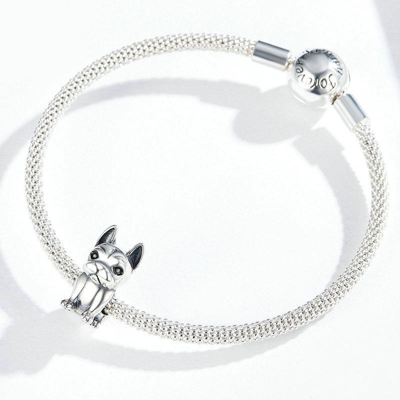Dog Charm Collection Pandora Style Charms Sterling Silver Boston, Frenchie, Chi, Schnauzer, Puppy、mySite、g9winljtr