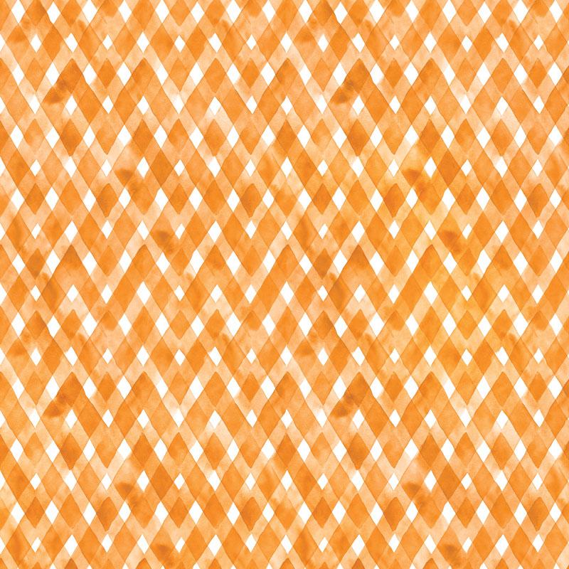  Scrapbook Paper - Orange Watercolor Plaid / Stripes、mySite、ghnorth