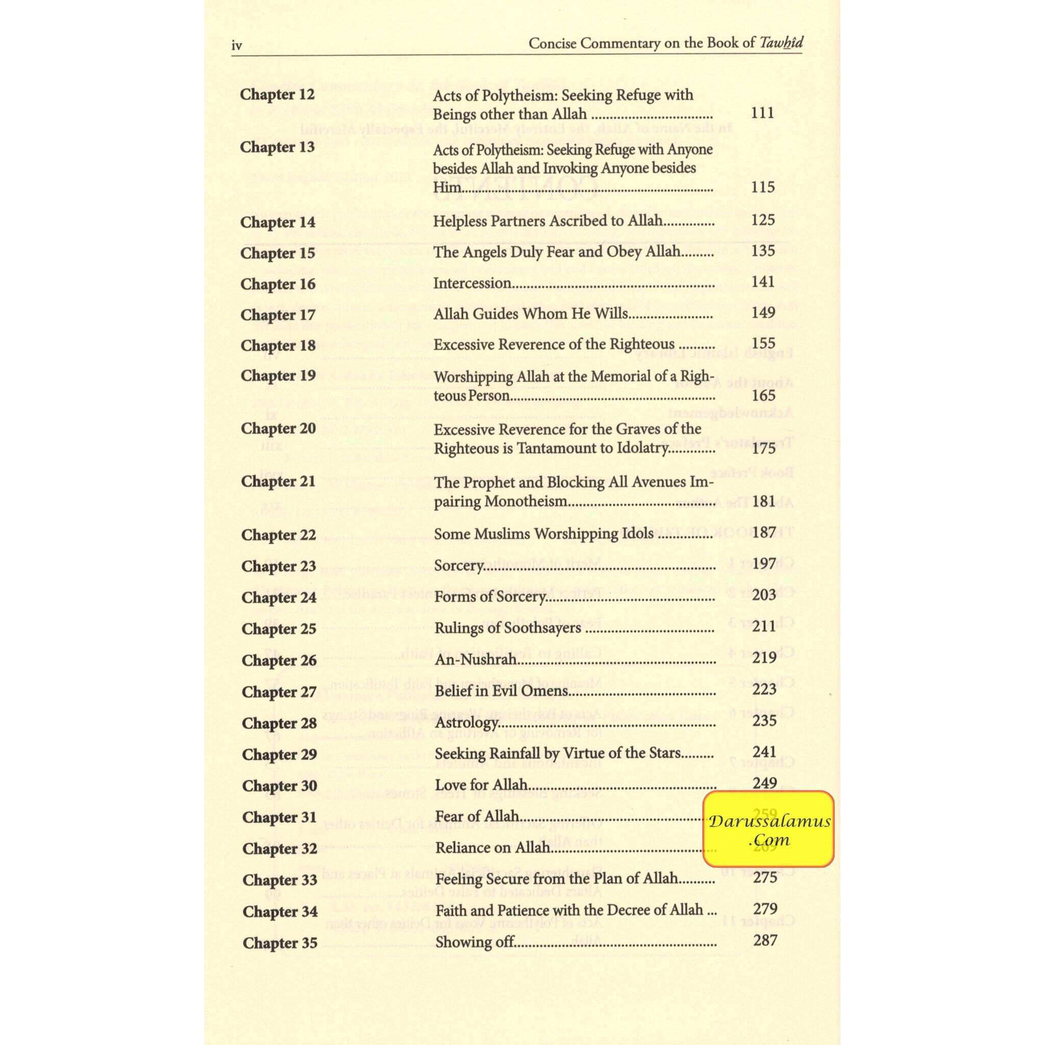 Concise Commentary on the Book of Tawhid By Dr Salih Al-Fawzan、mySite、topwebapps
