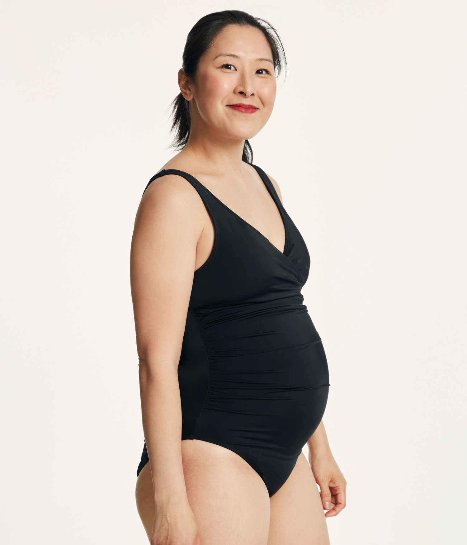  The Cala Maternity One Piece - Eco Nylon - Black - Classic、mySite、ashleygrahame