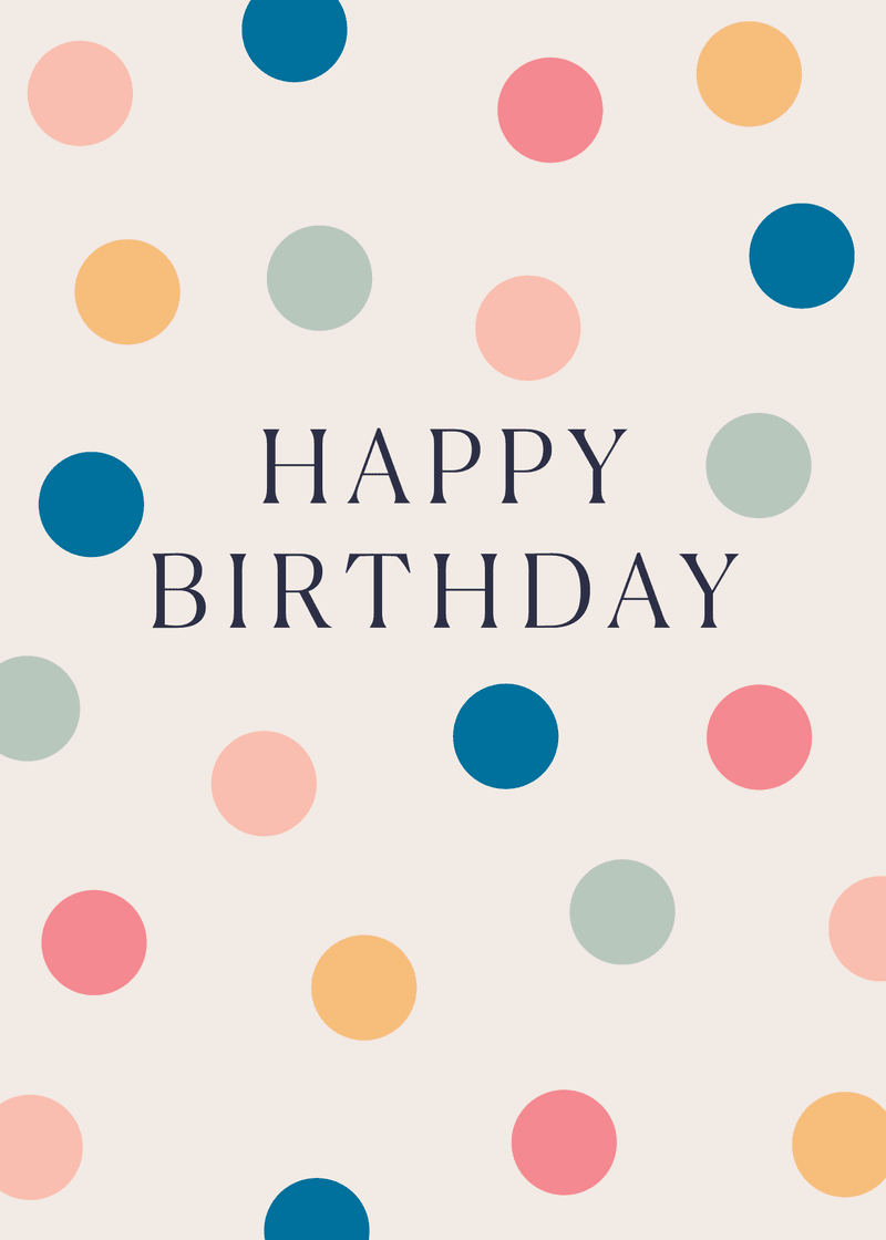 Bogg Happy Birthday Greeting Card、mySite、solidvoid