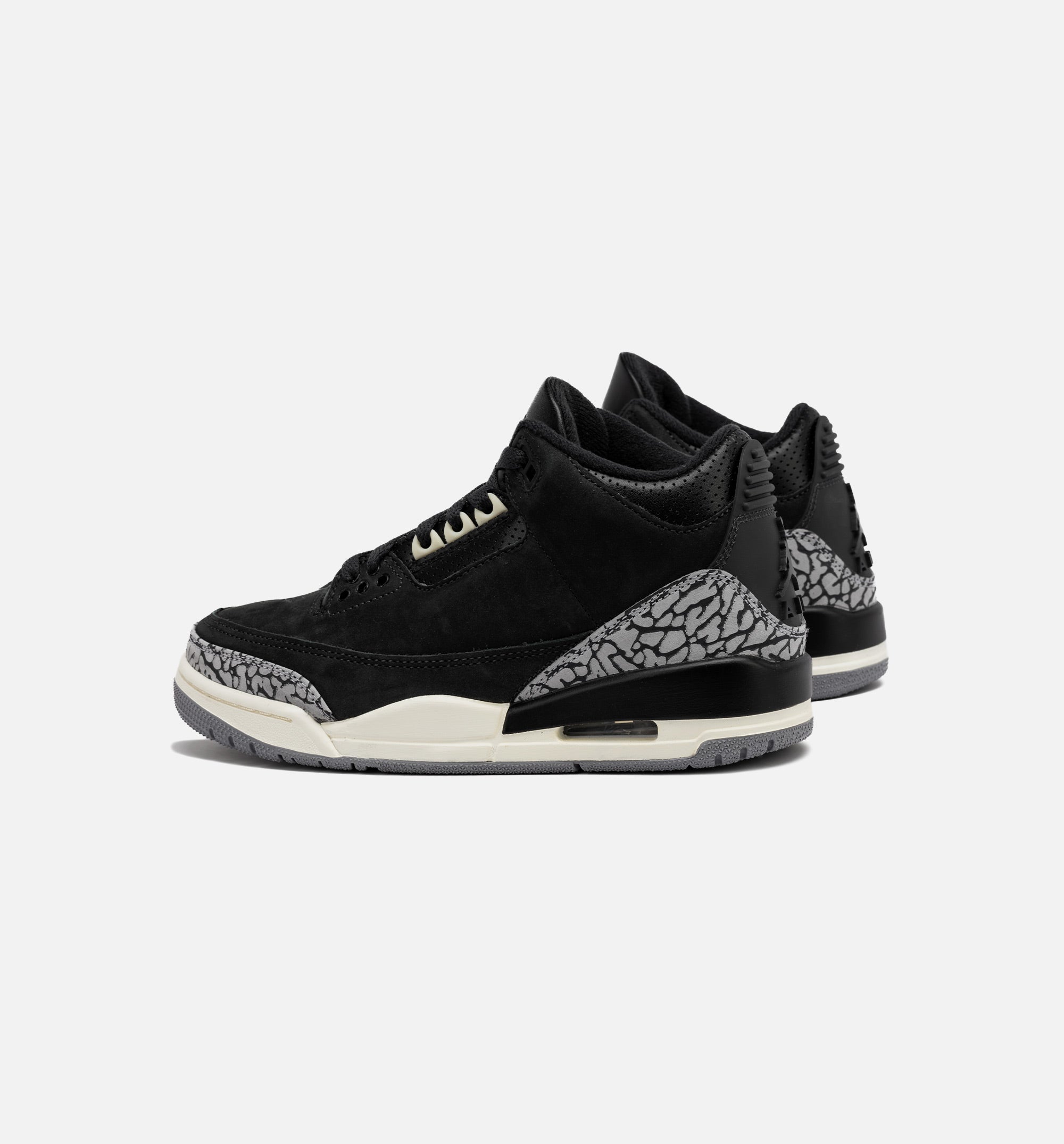 Air Jordan 3 Retro Off Noir Womens Lifestyle Shoe- Off Noir/Black Coconut Milk/Cement Grey、mySite、dreamappss