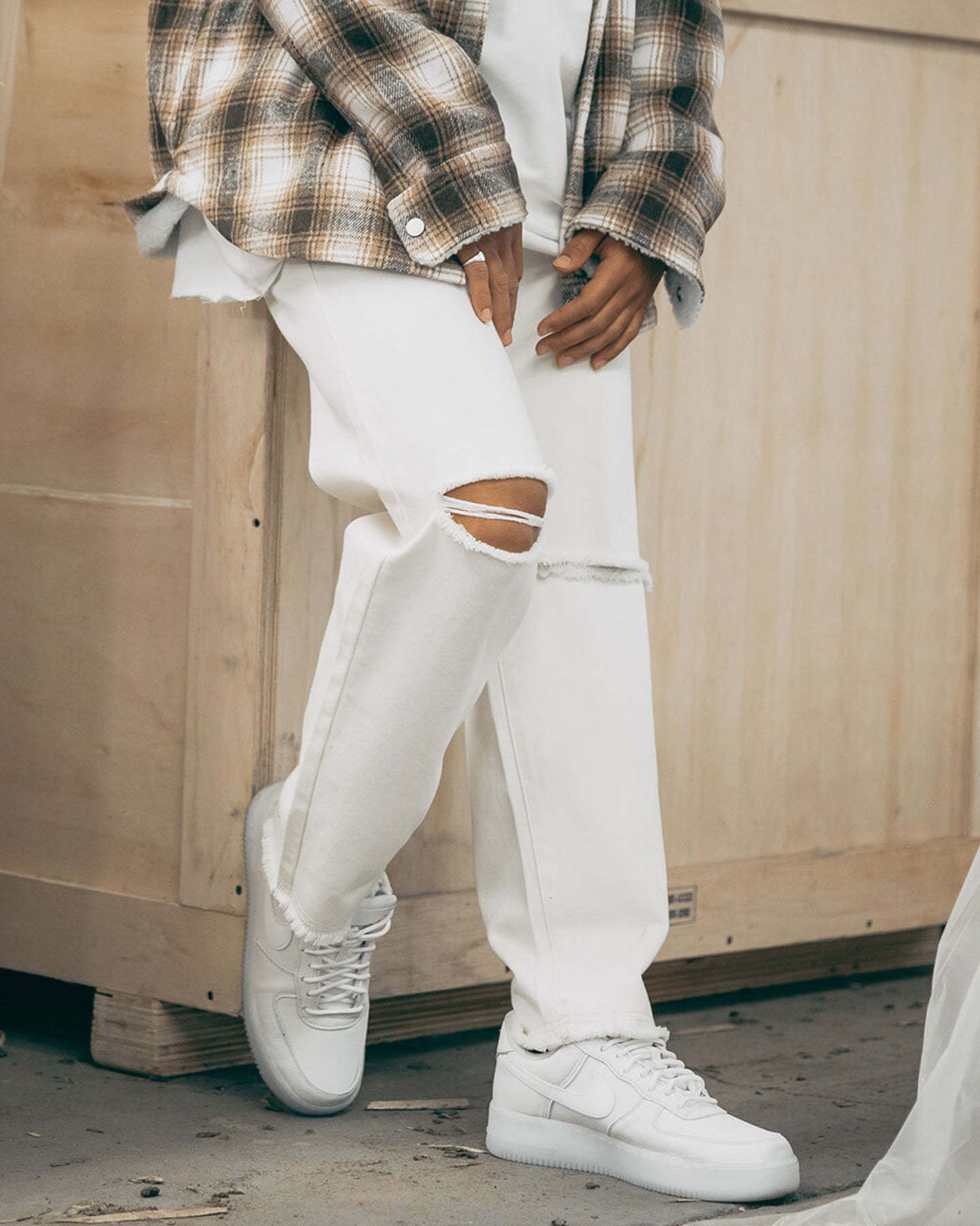 EN ES Ryder Straight Leg Jeans Off White、mySite、zt4zffjzw