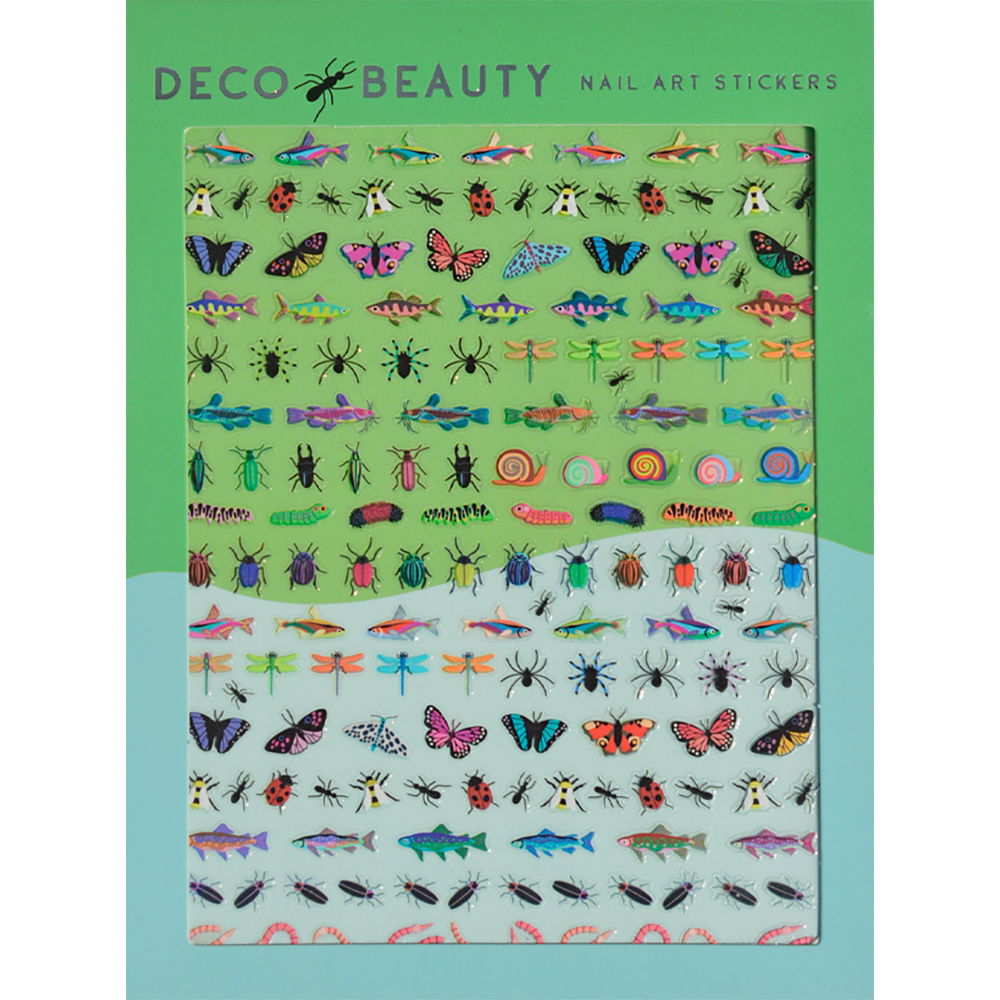  Critters Nail Art Stickers、mySite、ghnorth