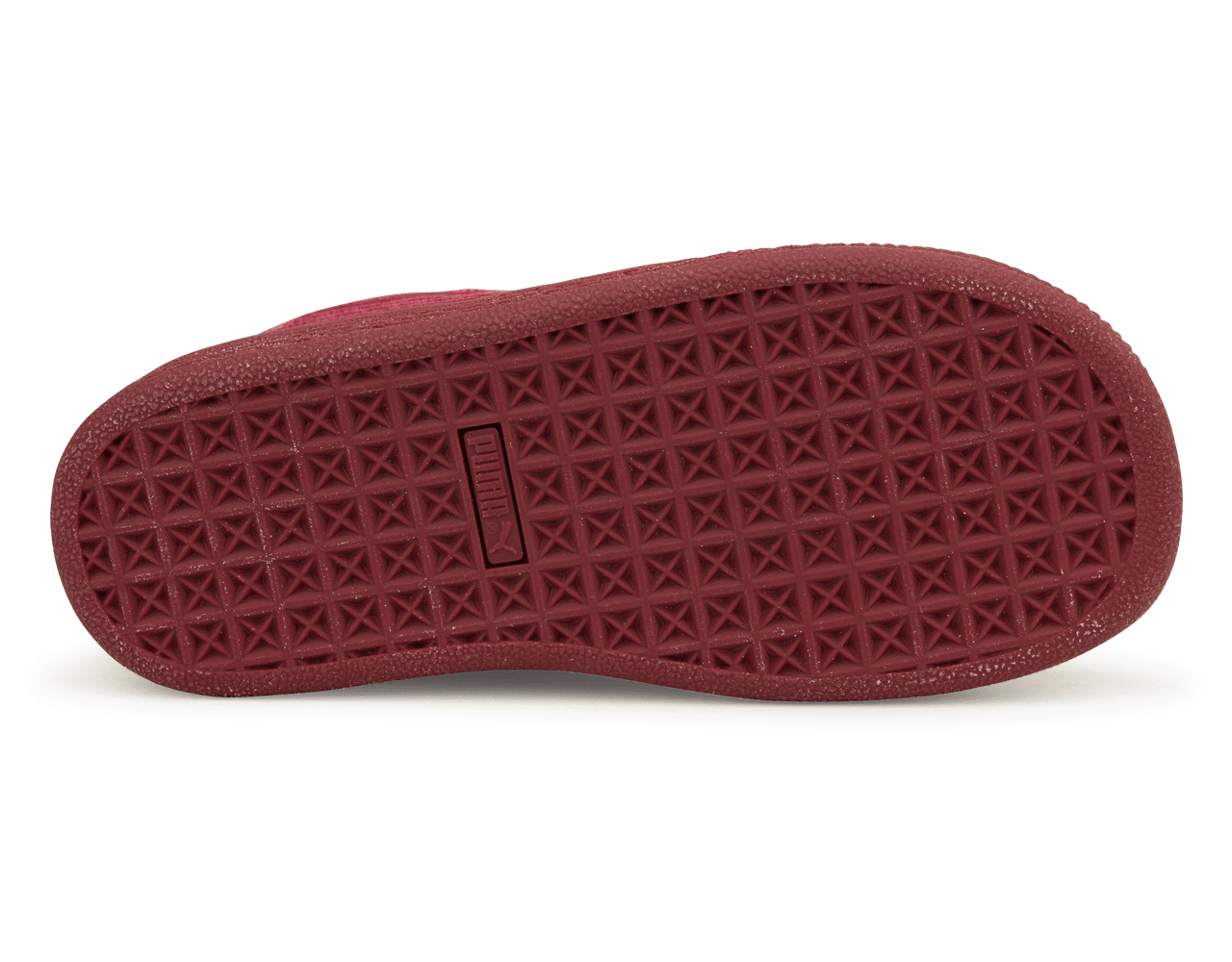 PUMA Kids Basket Classic Velour Red/Gold、mySite、noshort