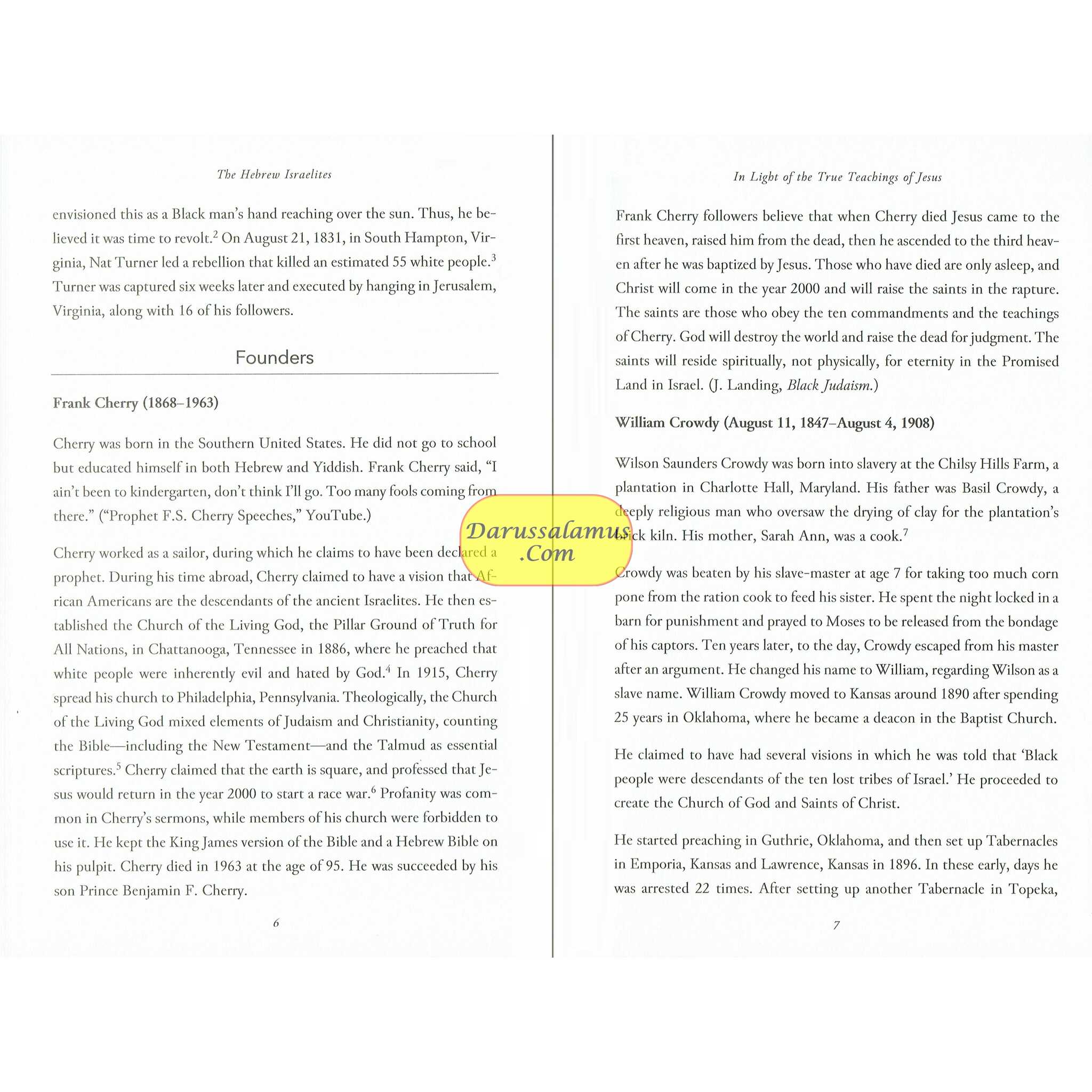 The Hebrew Israelites in Light of the True Teachings of Jesus、mySite、topwebapps