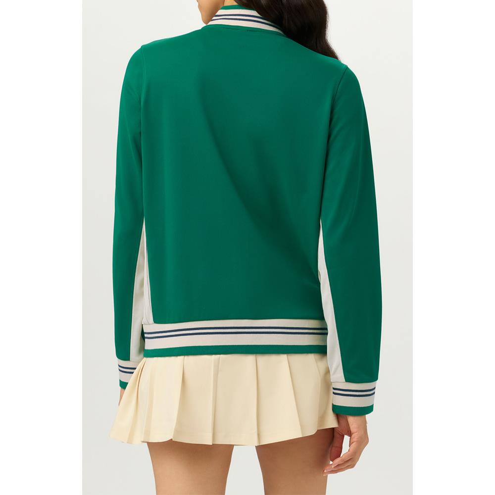 Fila Women's Heritage Iconic Settanta Jaclet - Green Jacket