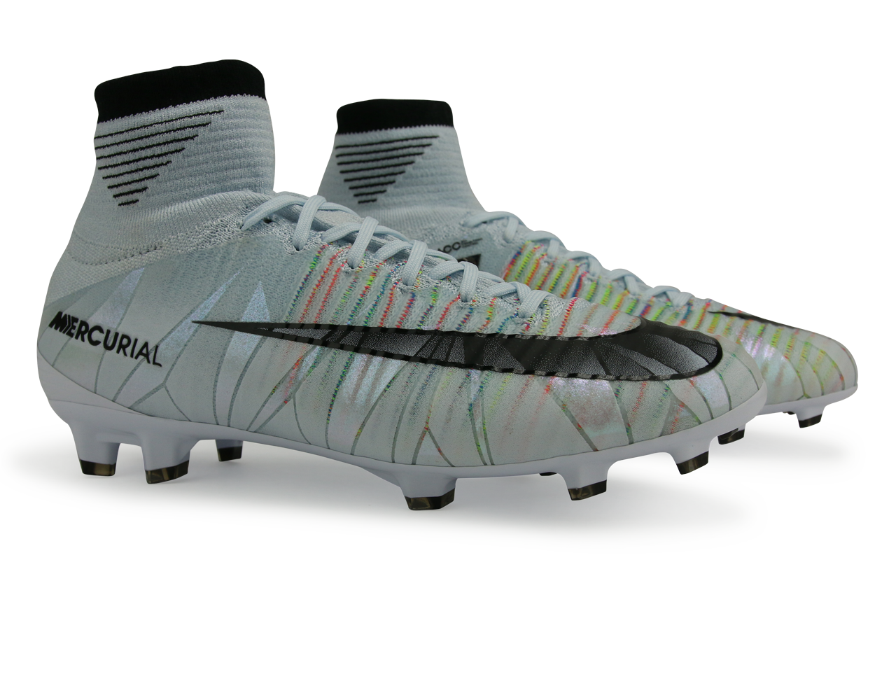 Nike Kids Mercurial Superfly V CR7 Dynamic Fit FG Blue Tint/Black/White、mySite、noshort