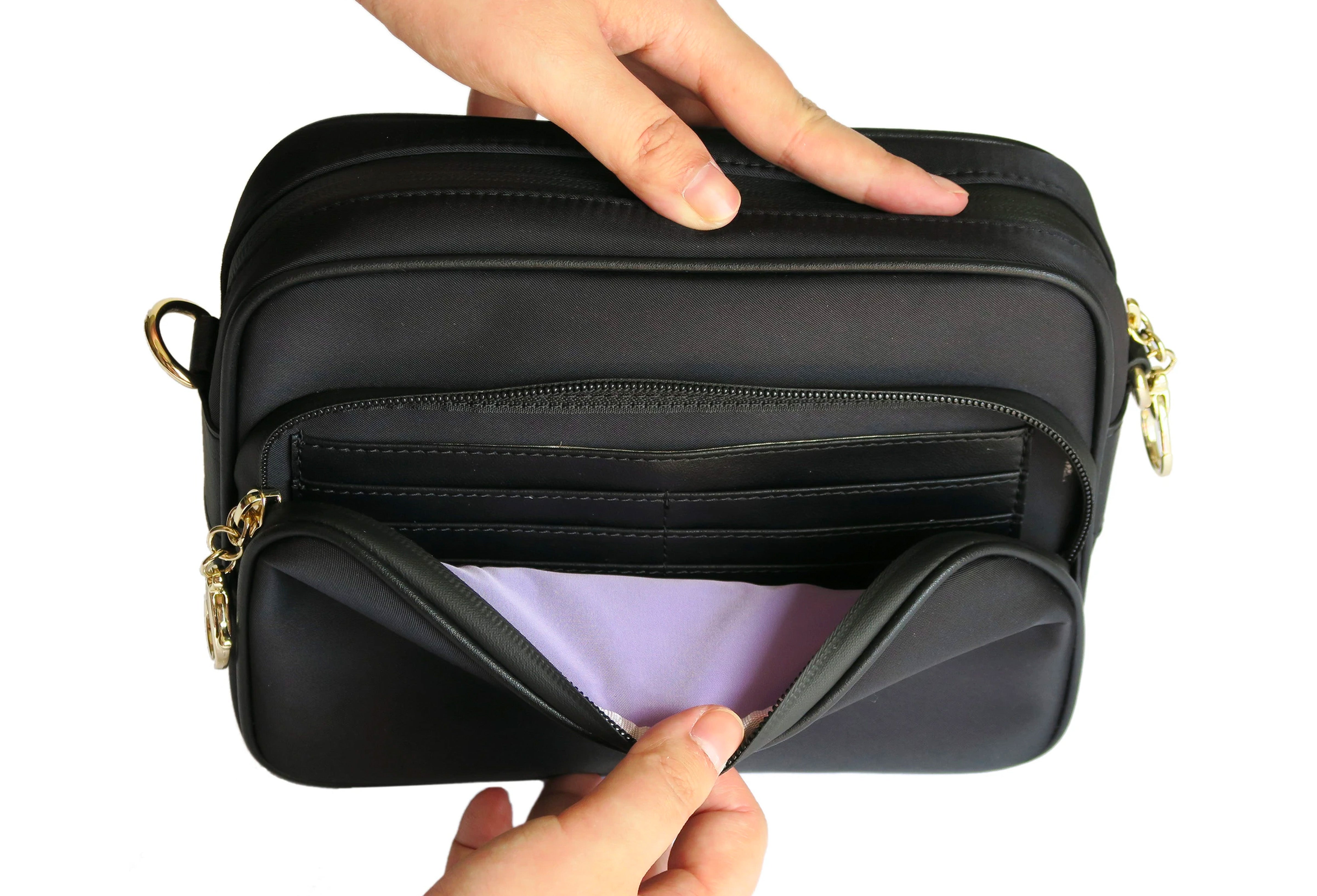 Crissy Full Crossbody with Classic Clasps Strap、mySite、garagedoors4me