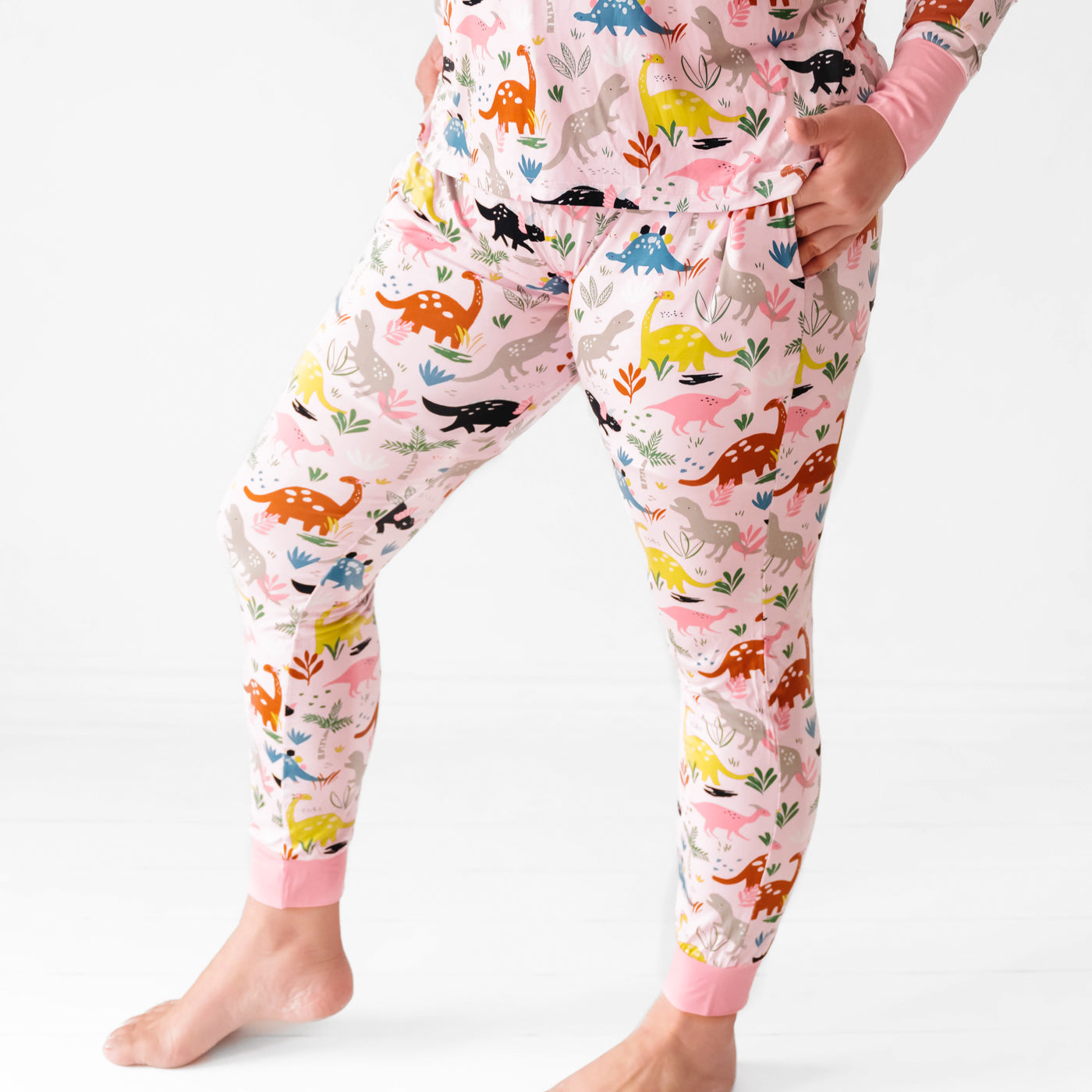  Pink Jurassic Jungle Women's Pajama Pants、mySite、layawaytickets