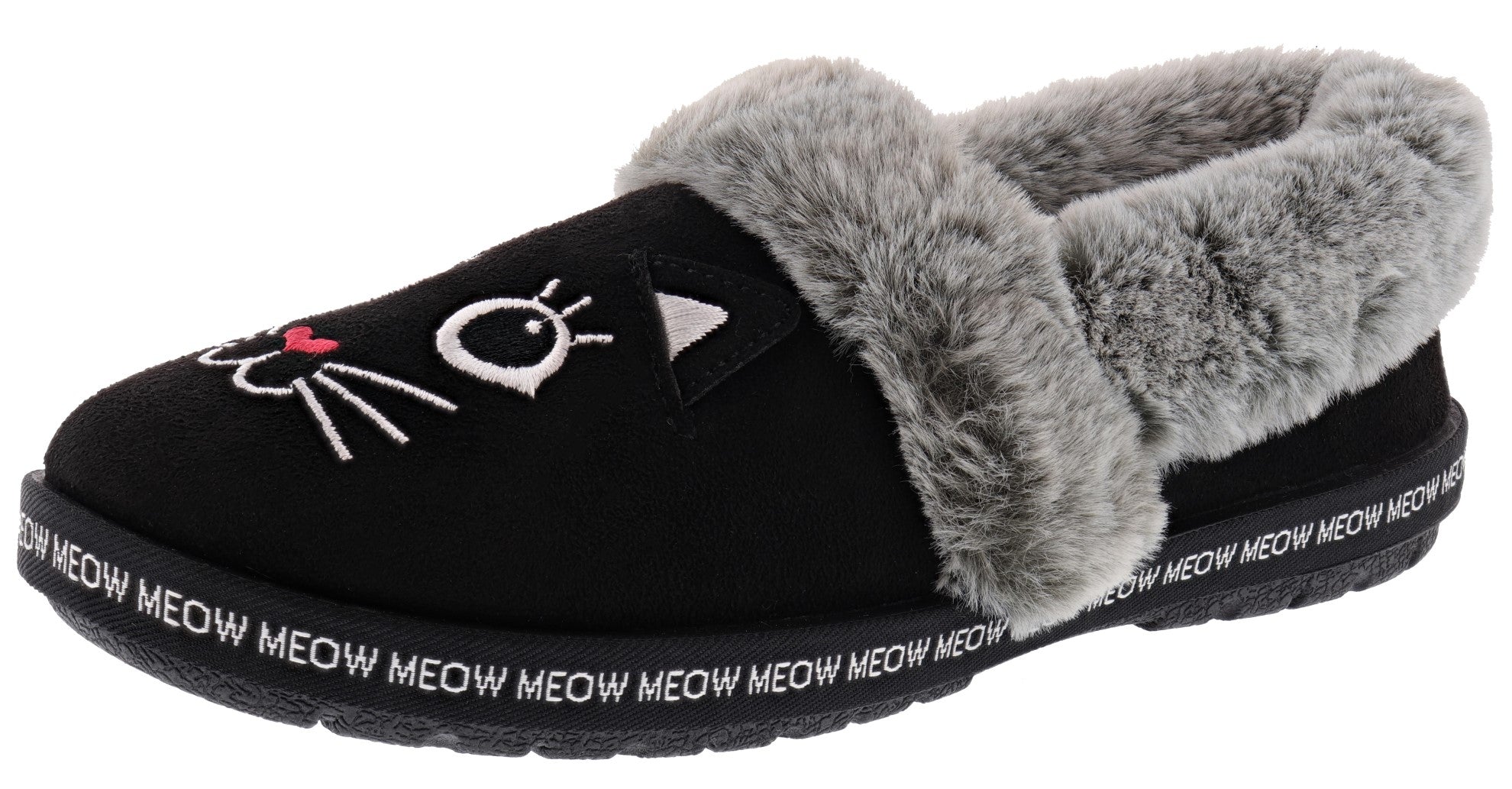 Skechers Bobs Women's Too Cozy- Meow Pajamas Memory Foam Slippers、mySite、dreamappss