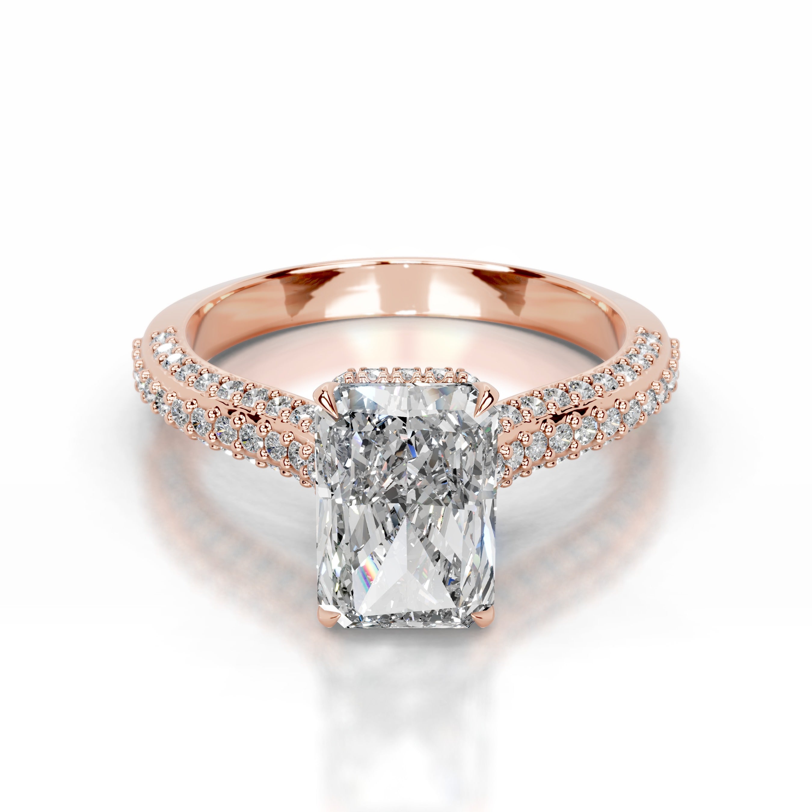 Joana Lab Grown Diamond Ring - 14K Rose Gold、mySite、hinf8tx79