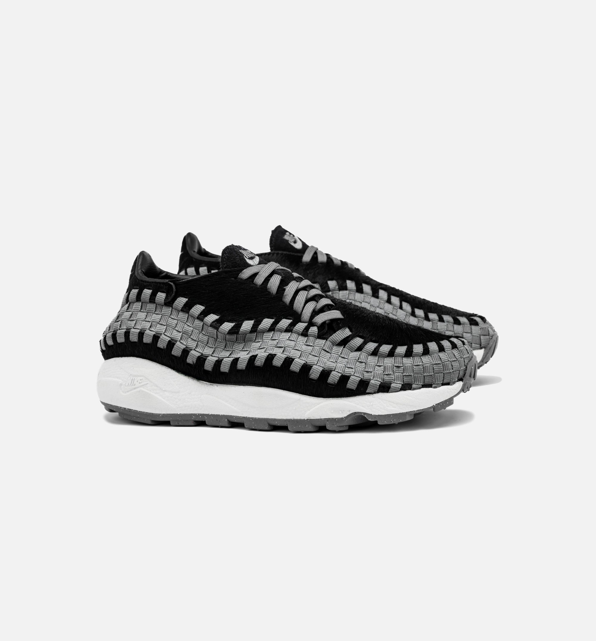 Air Footscape Woven Womens Lifestyle Shoe - Black/Smoke Grey/Sail、mySite、dreamappss