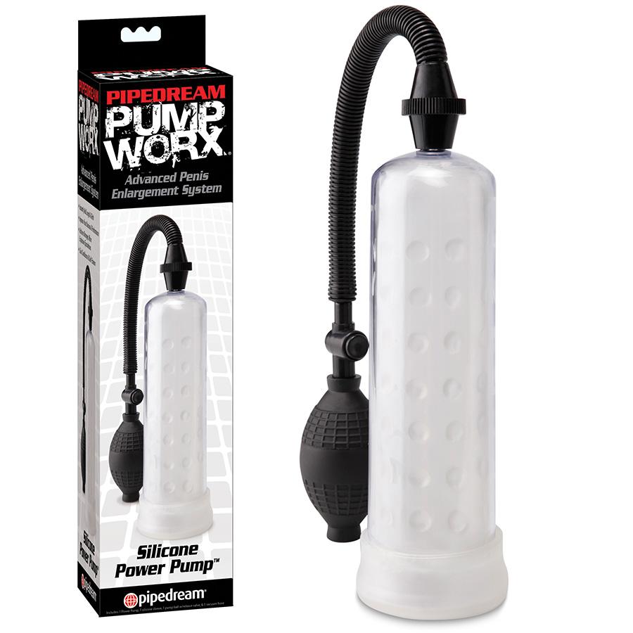 Silicone Penis Power Pump Clear Dick Pump by Pump Worx、mySite、bottomscart