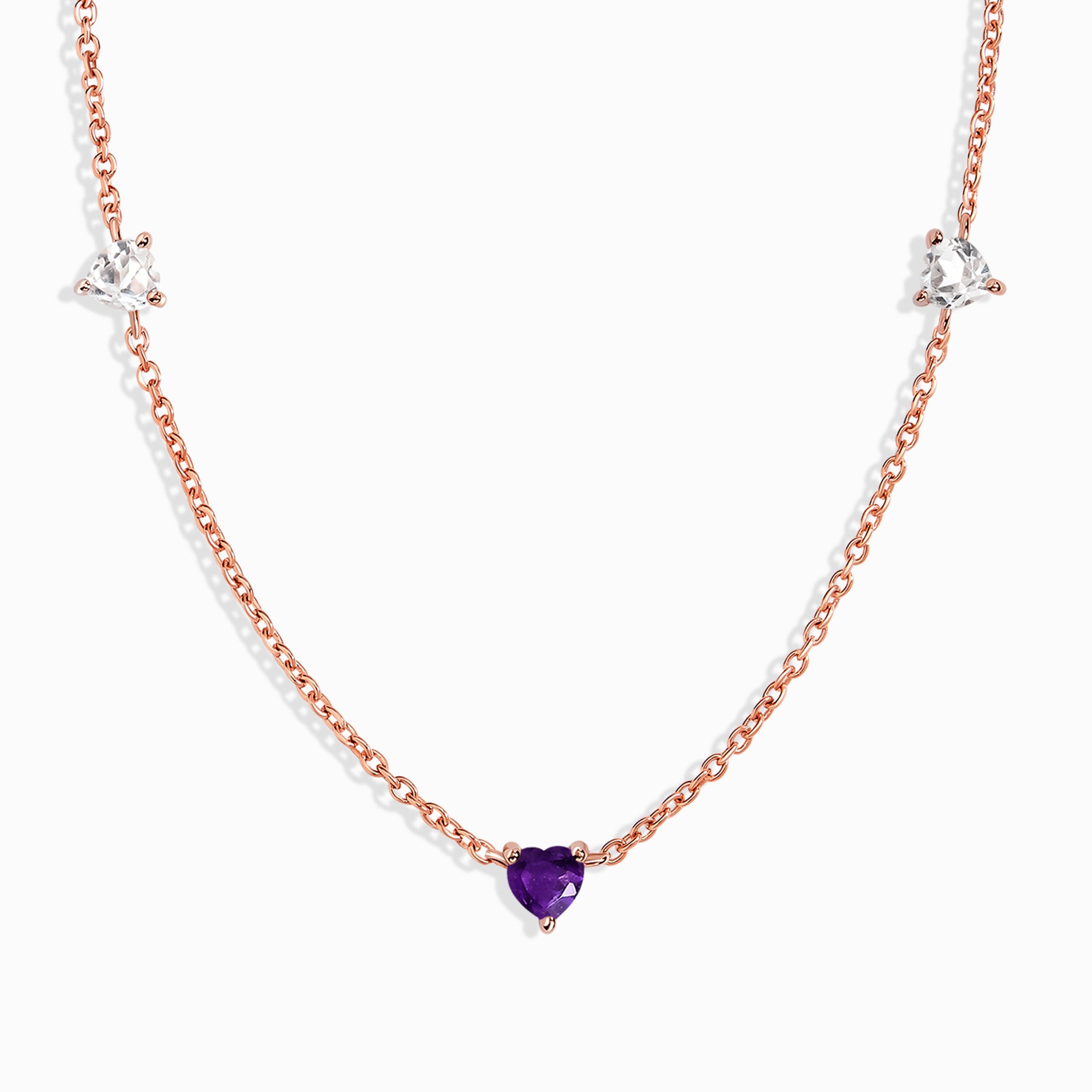 Amethyst Never Without My Gem Necklace - February Birthstone、mySite、hinf8tx79