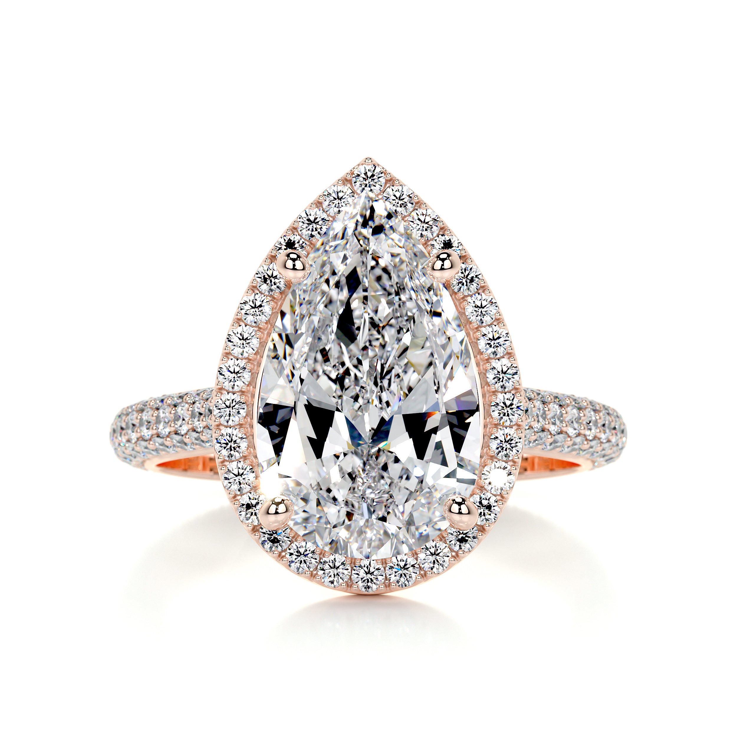Margarita Diamond Engagement Ring -14K Rose Gold、mySite、hinf8tx79