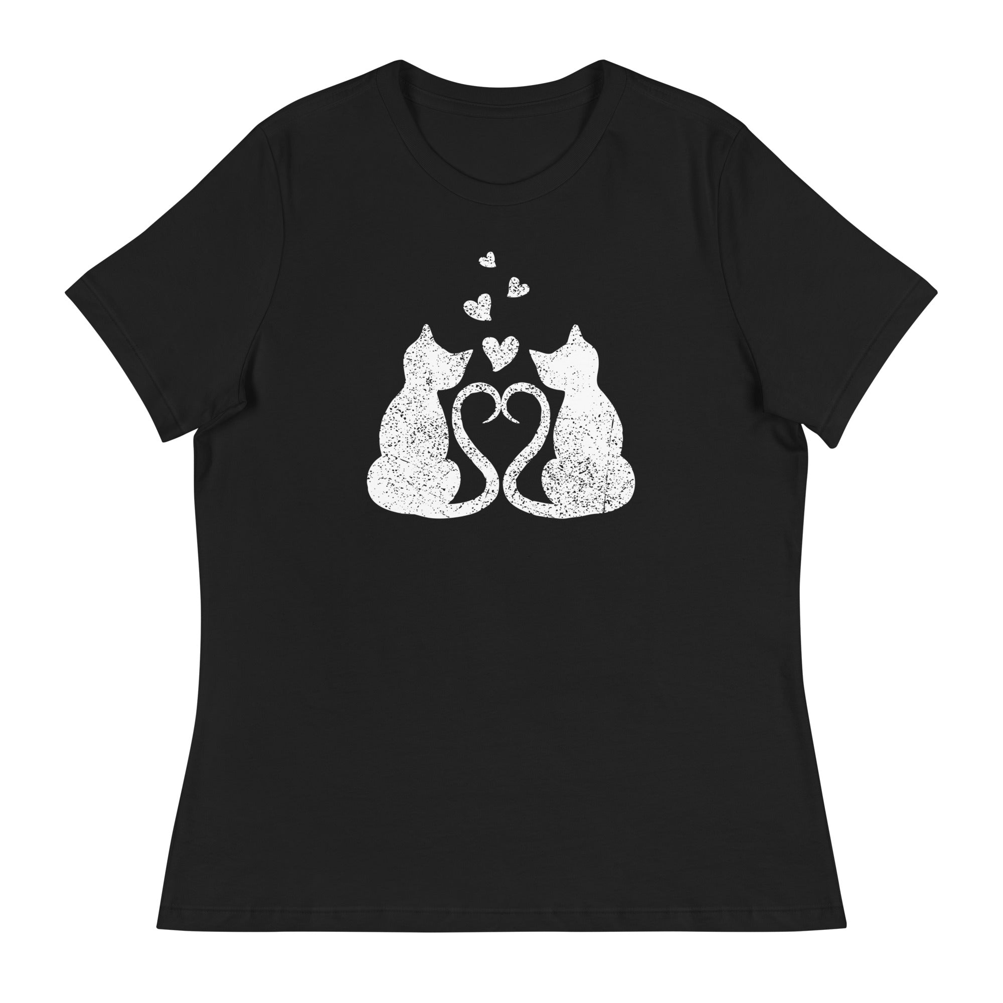 Kitten Love Women's Relaxed T-Shirt、mySite、camillekostekn