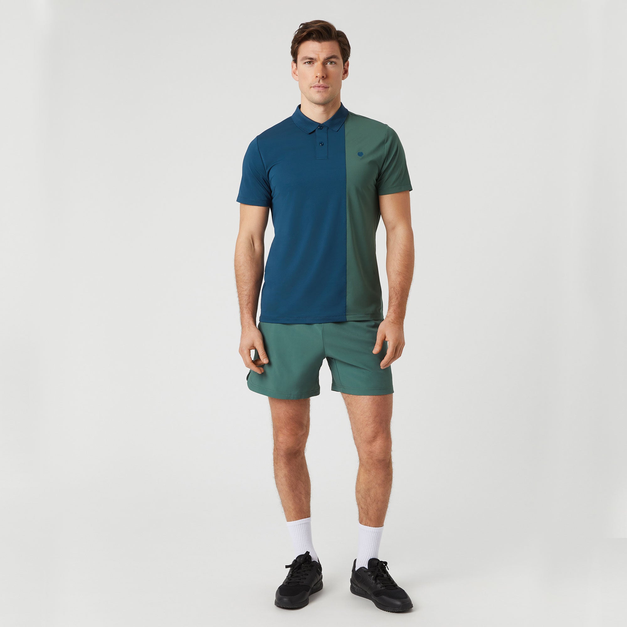 Bj枚rn Borg Ace Men's Block Tennis Polo、mySite、neckold