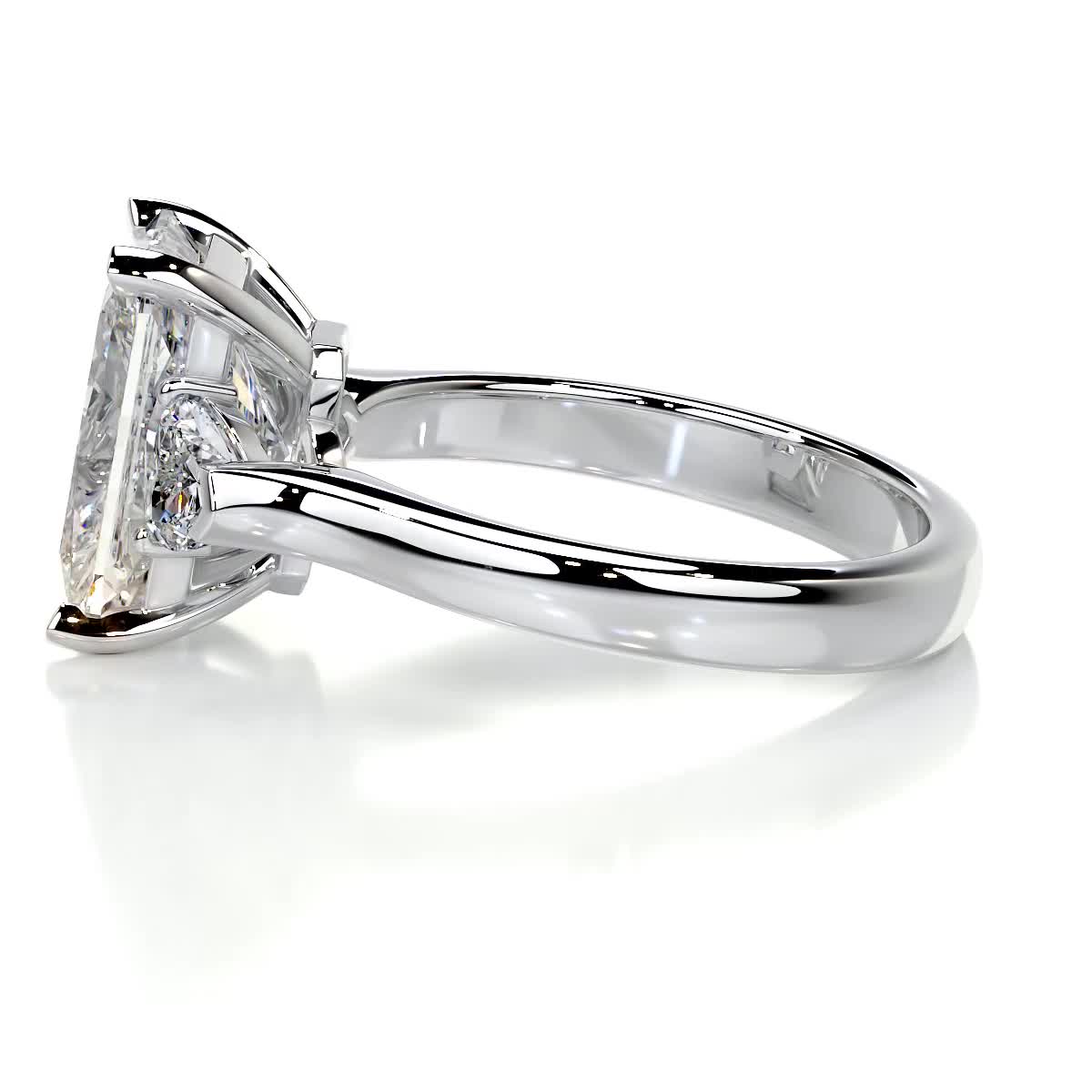 Kamala Diamond Engagement Ring -14K White Gold、mySite、hinf8tx79