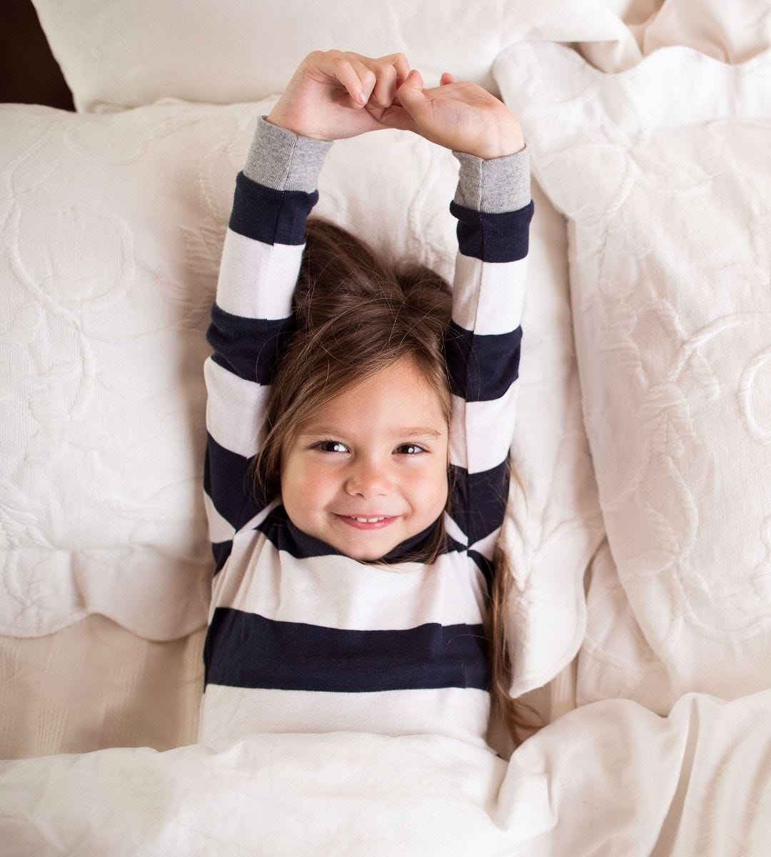 Rugby Stripe Organic Cotton Snug Fit Pajamas、mySite、g9winljtr