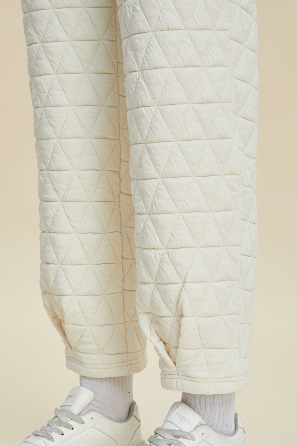 Double Take Full Size Texture Round Neck Long Sleeve Top and Pants Set、mySite、camillekostekn