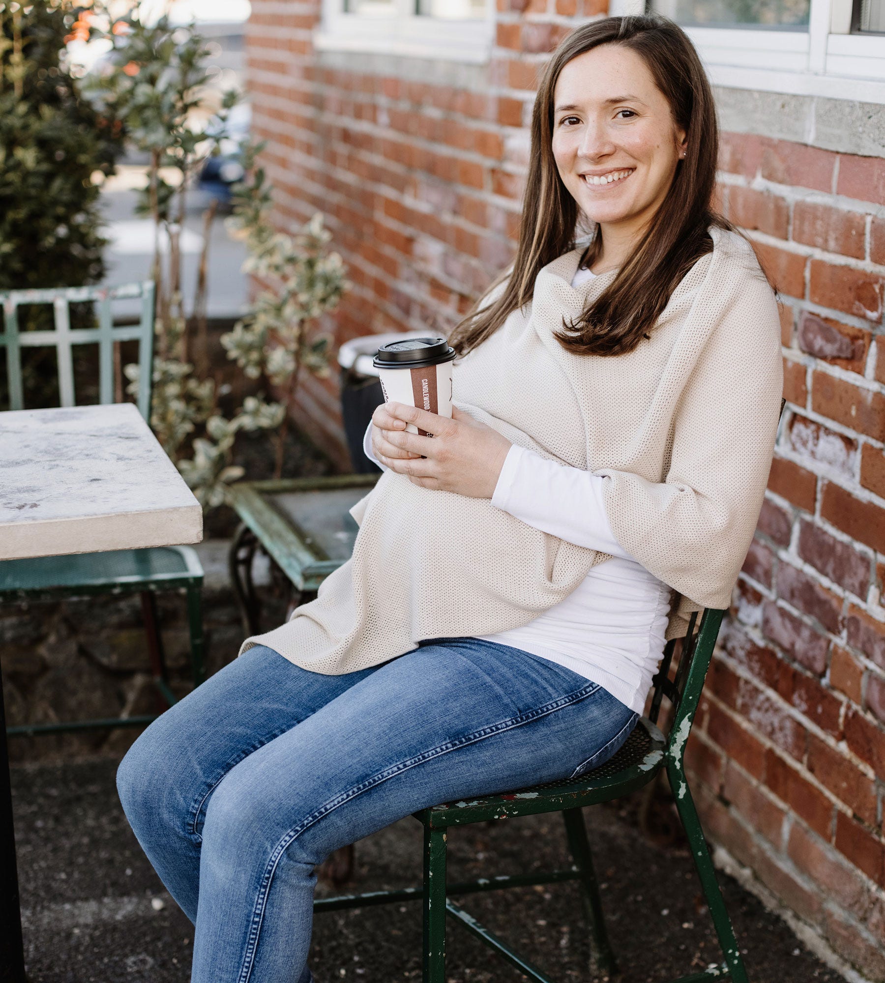 Cozy Canopy™ Nursing Cover - Natural、mySite、g9winljtr