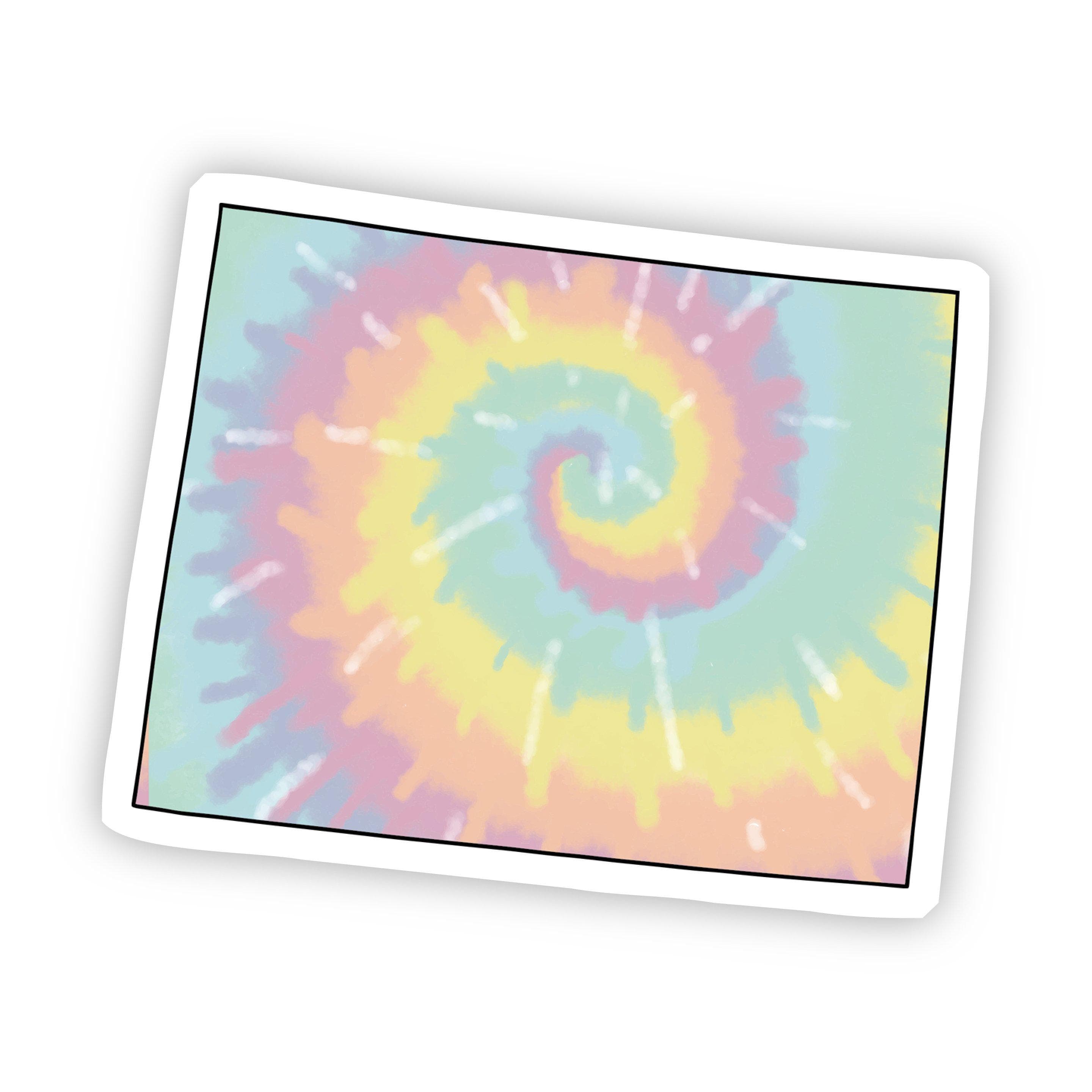  Wyoming Tie Dye Sticker、mySite、elrpsem3k