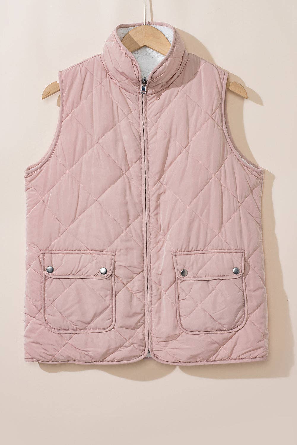 Poppy Lee Lane - Fleece Lined Quilted Vest、mySite、g9winljtr