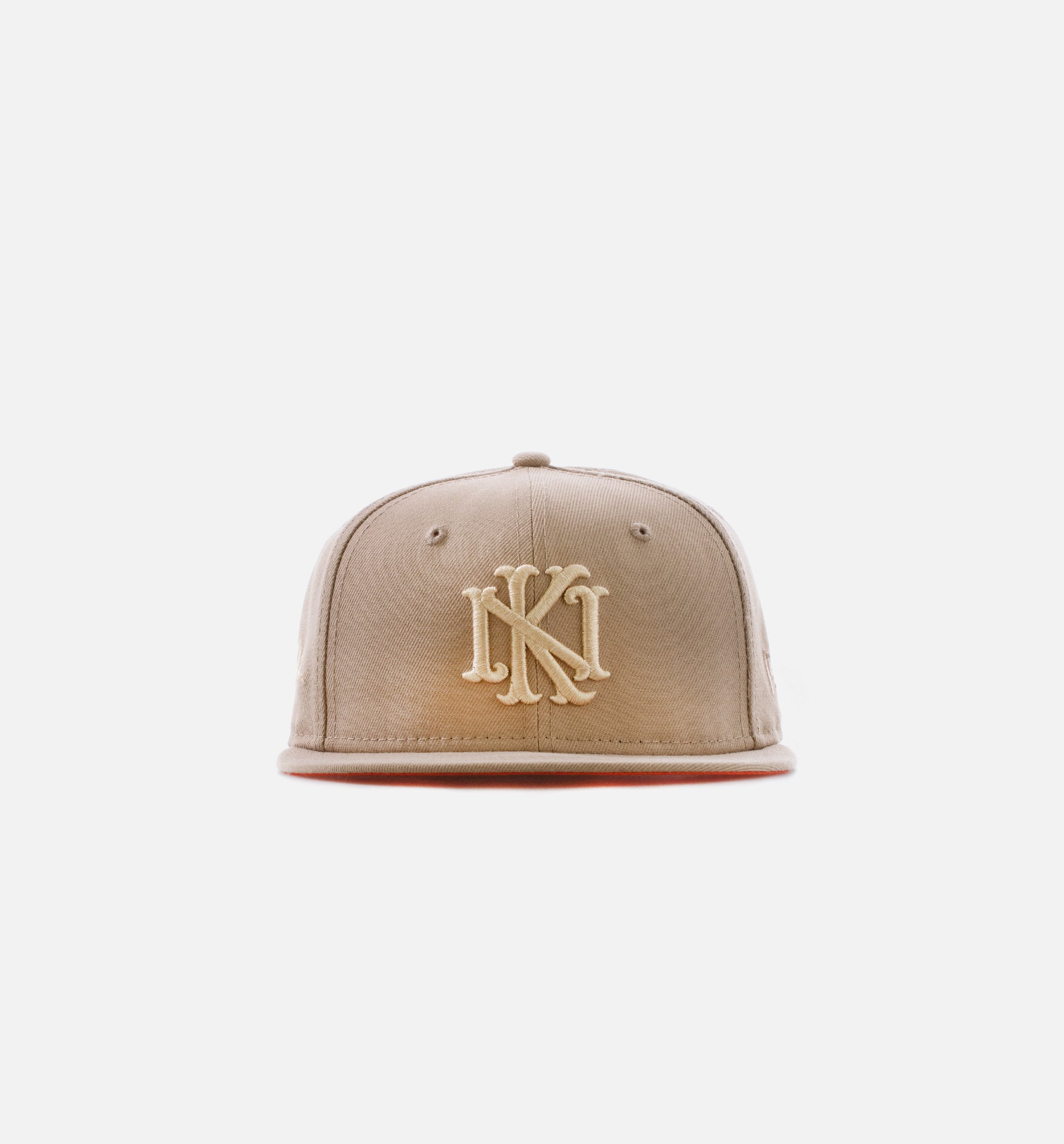 Nice Kicks Monogram 59Fifty Fitted Cap Mens Hat - Tan/Orange、mySite、dreamappss