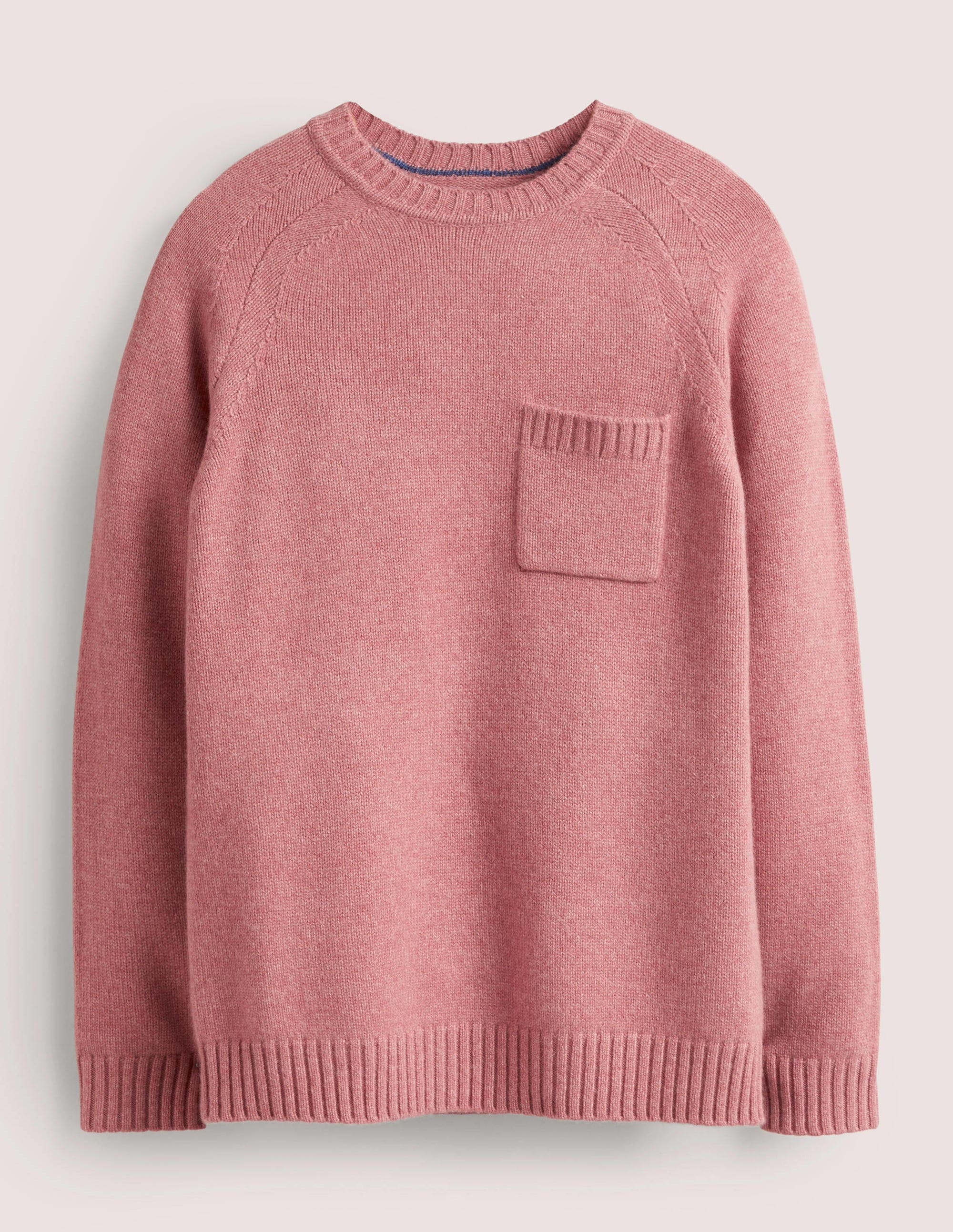  Chunky Cashmere Crew Jumper-Dusty Red、mySite、ashleygrahame