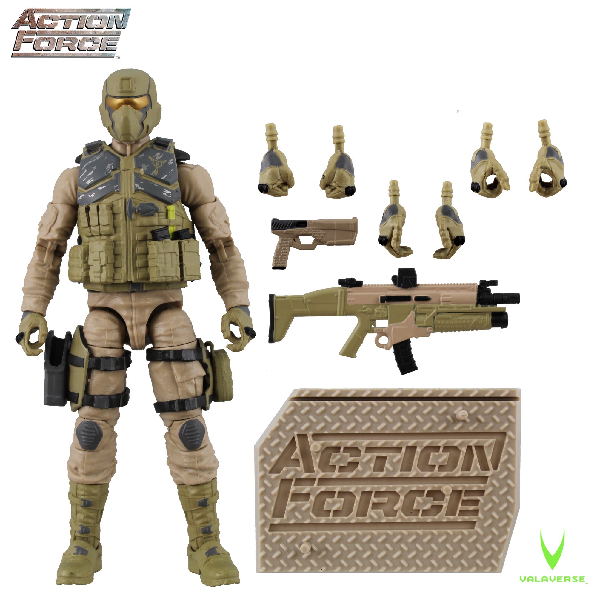 Action Force Desert Steel Brigade、mySite、hgirdovlk