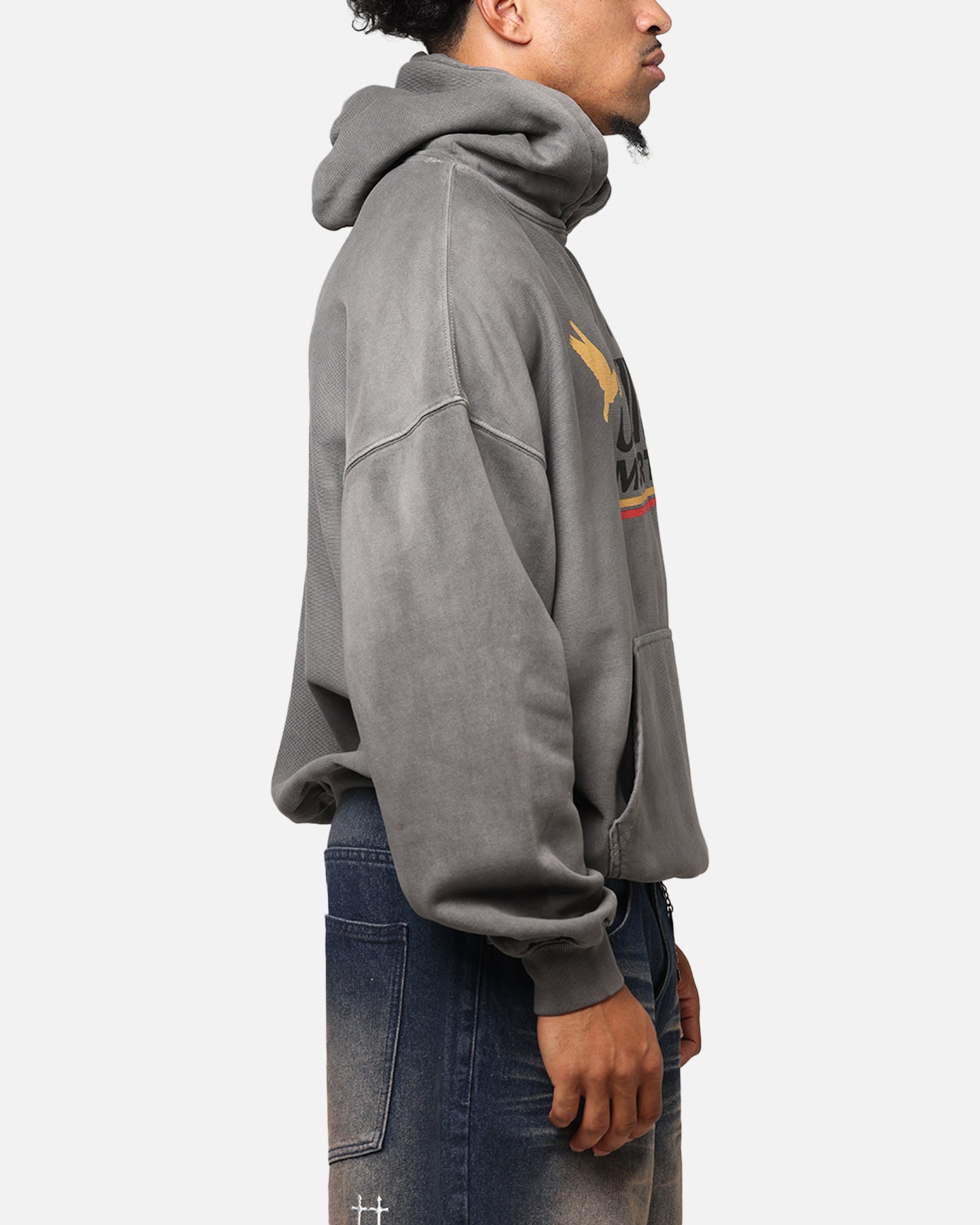 Saint Morta Adrenaline Boxy Hoodie Washed Charcoal、mySite、zt4zffjzw