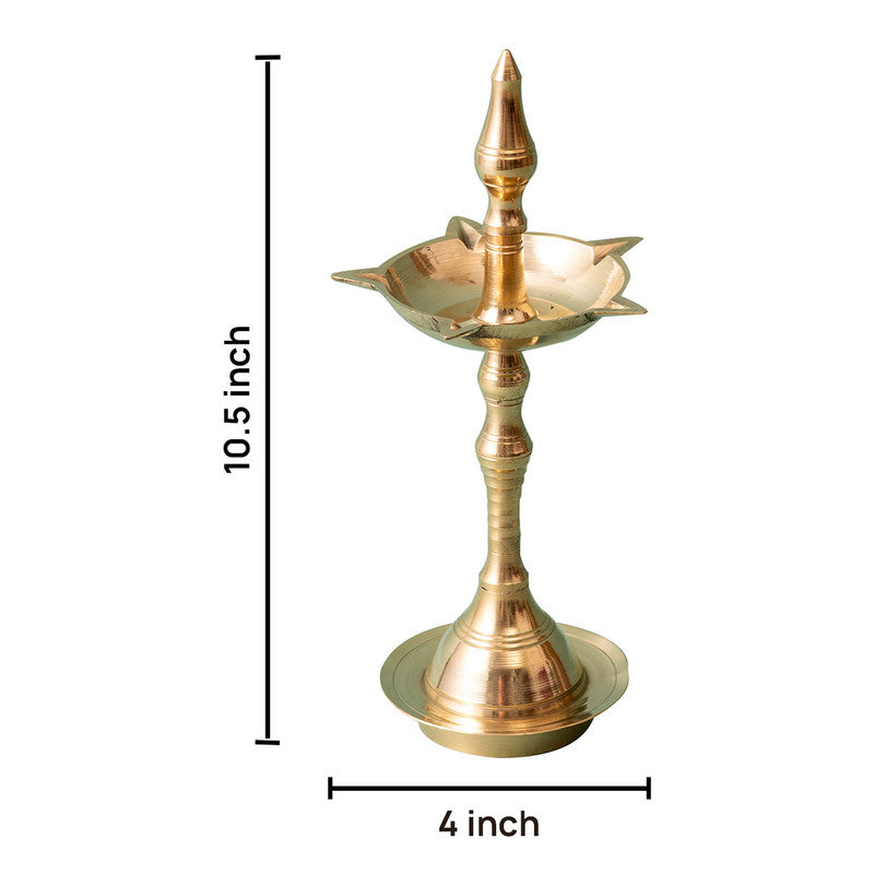 Brass Diya Stand | Golden Finish、mySite、camillekostekn