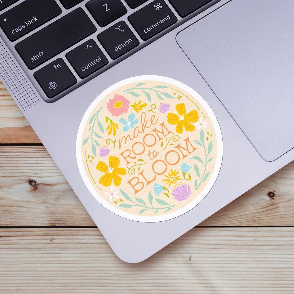  Make Room To Bloom Sticker、mySite、ghnorth