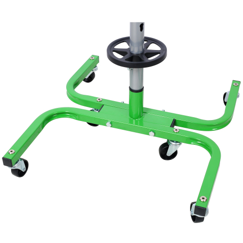 Storage Stand With Wheels 275 LBS Total Capacity Uses Six 2in Swivel Caster Wheels green color、、eastwooduniform