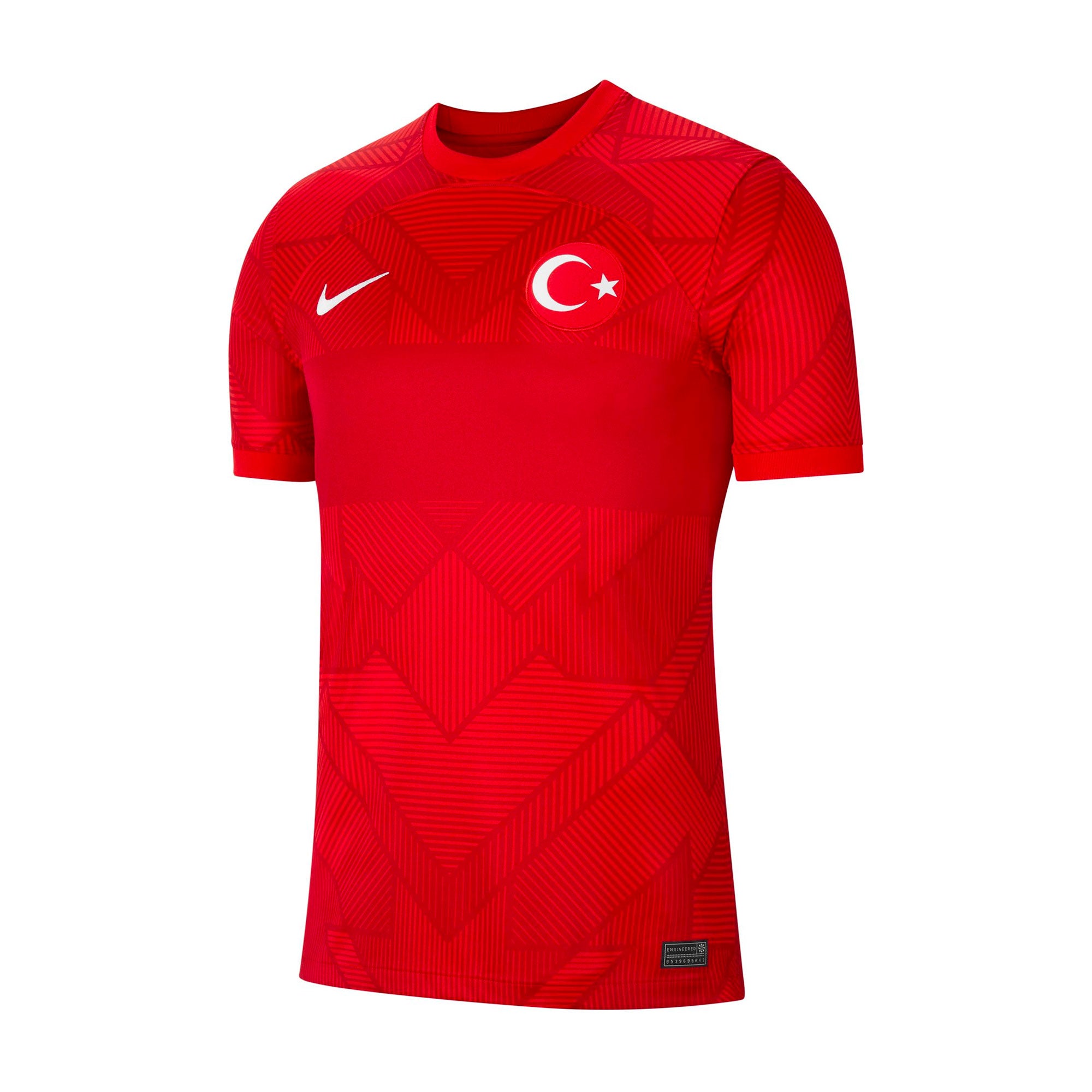 Nike Men's Turkey 2022/23 Away Jersey Red/White、mySite、noshort