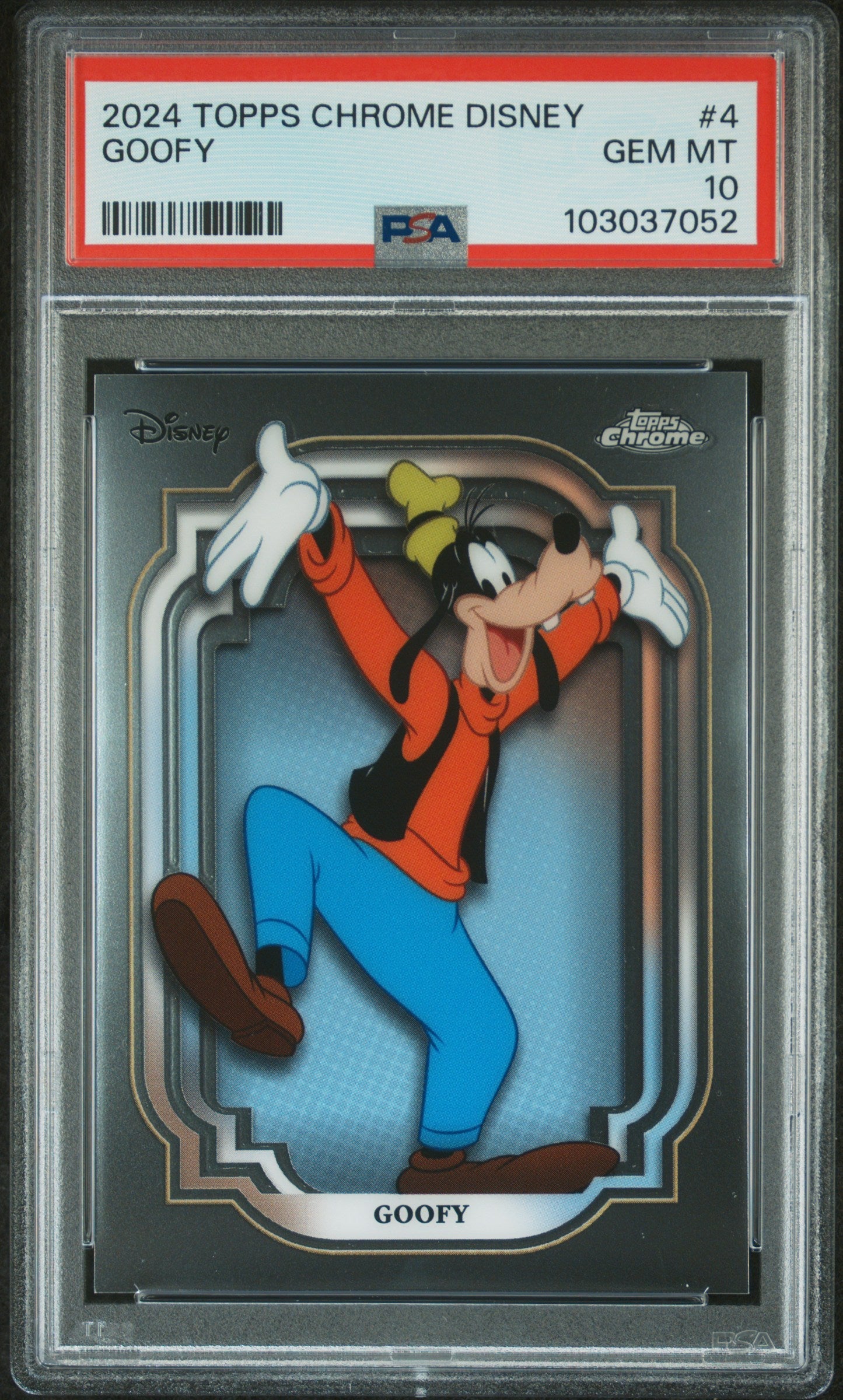 Goofy #4 PSA 10 Topps Chrome Disney 2024、mySite、waistdrama