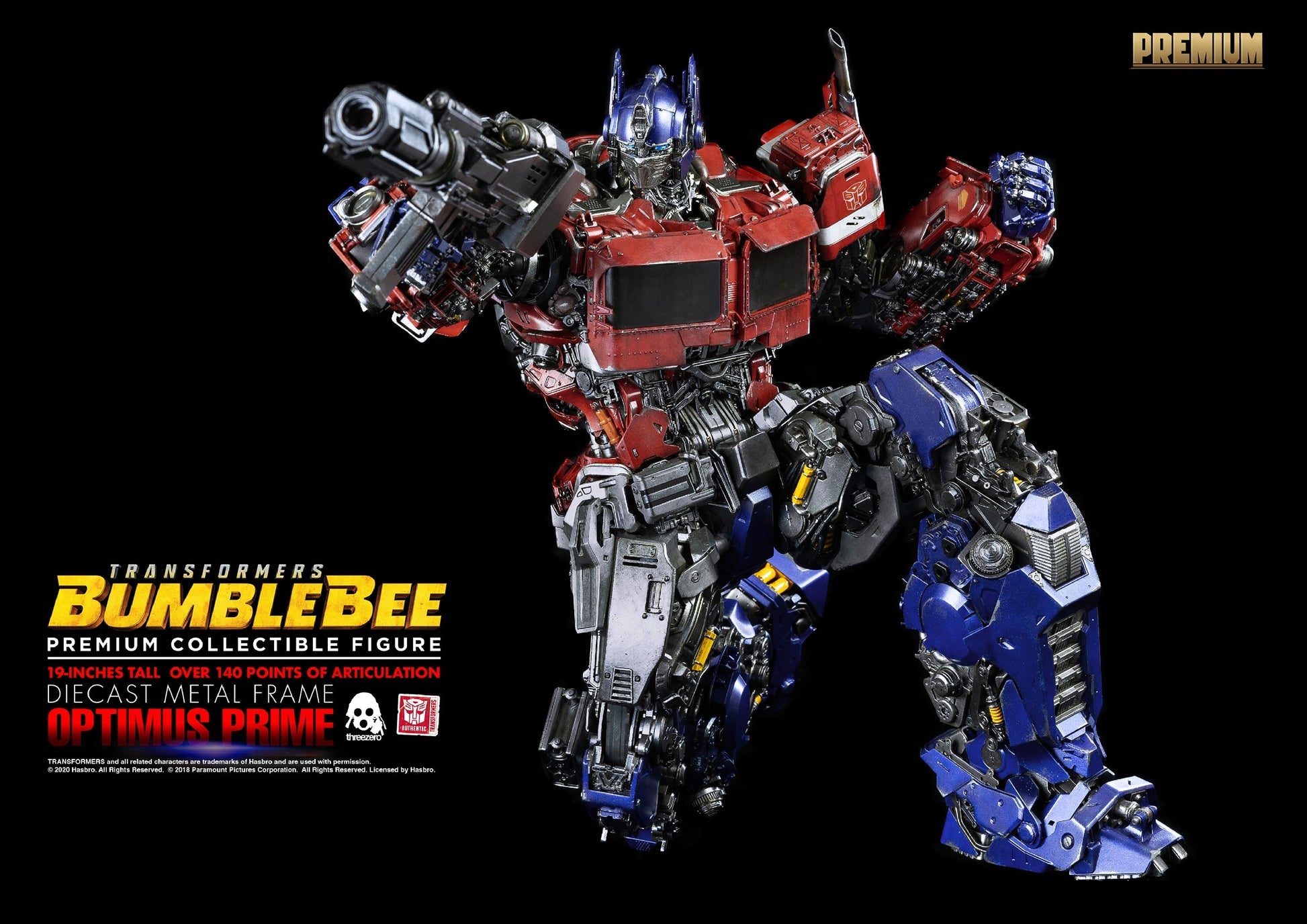Threezero Transformers: Bumblebee Premium Collectible Optimus Prime、mySite、hgirdovlk