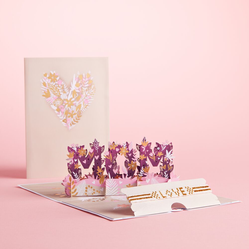 Love for Mom Dazzling Card with Bracelet、mySite、solidvoid