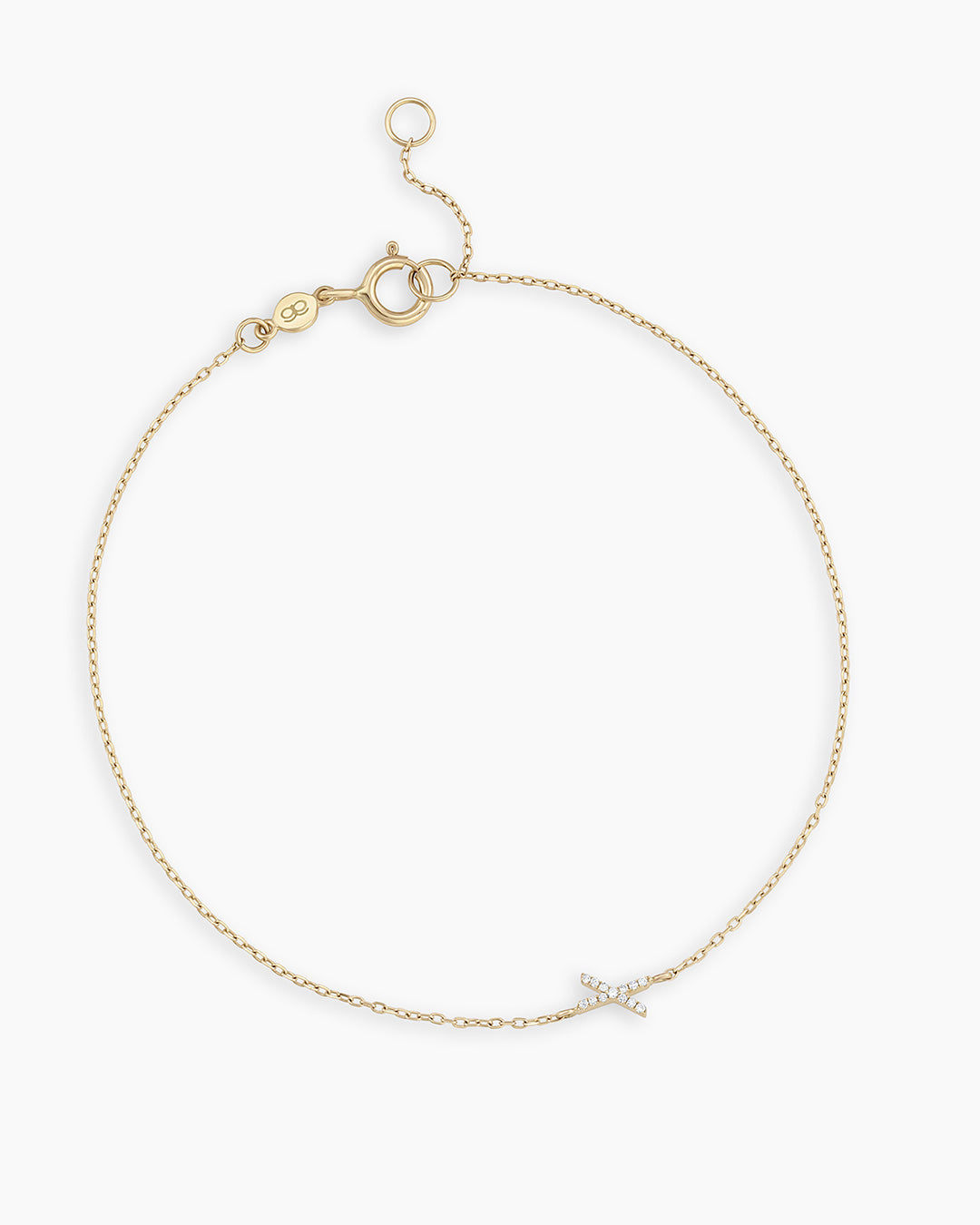 Diamond Pavé Alphabet Bracelet、mySite、hinf8tx79