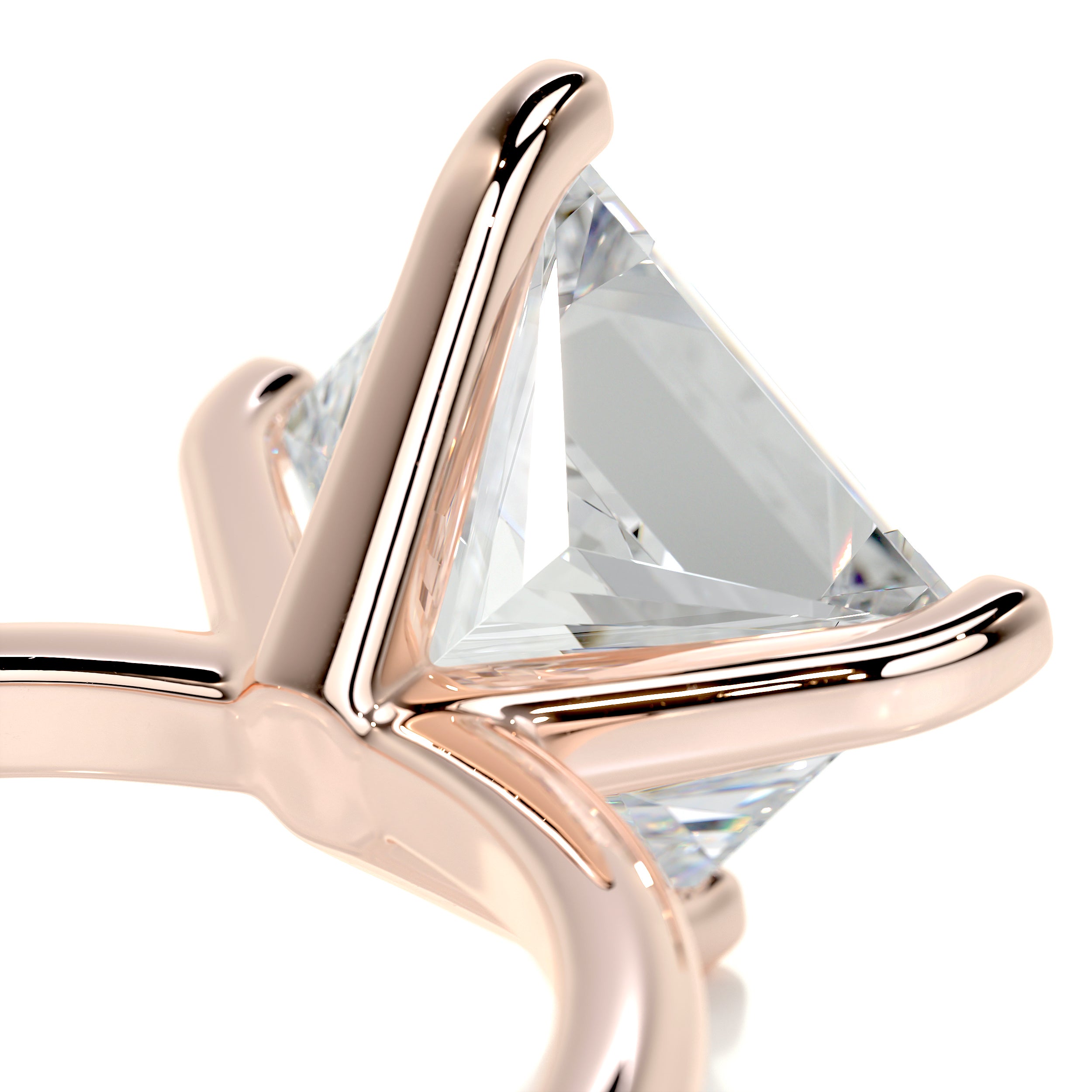 Alma Moissanite Ring -14K Rose Gold、mySite、hinf8tx79