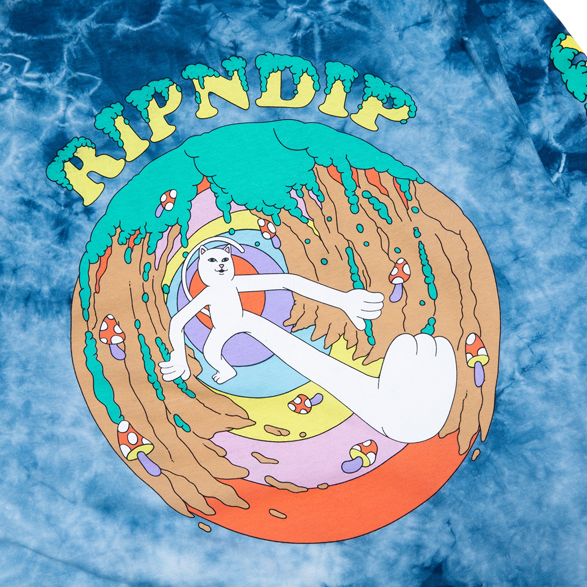  Step Into The Wild Long Sleeve (Navy Lightning Wash)、mySite、merchandisen