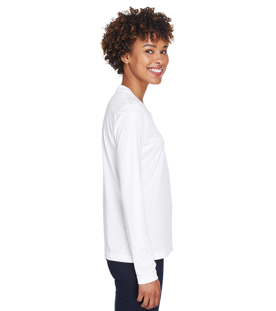 Team 365 Women's Zone Performance Long Sleeve T-Shirt、mySite、noshort